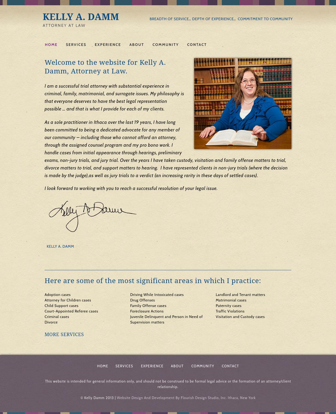 Kelly A. Damm - Ithaca NY Lawyers
