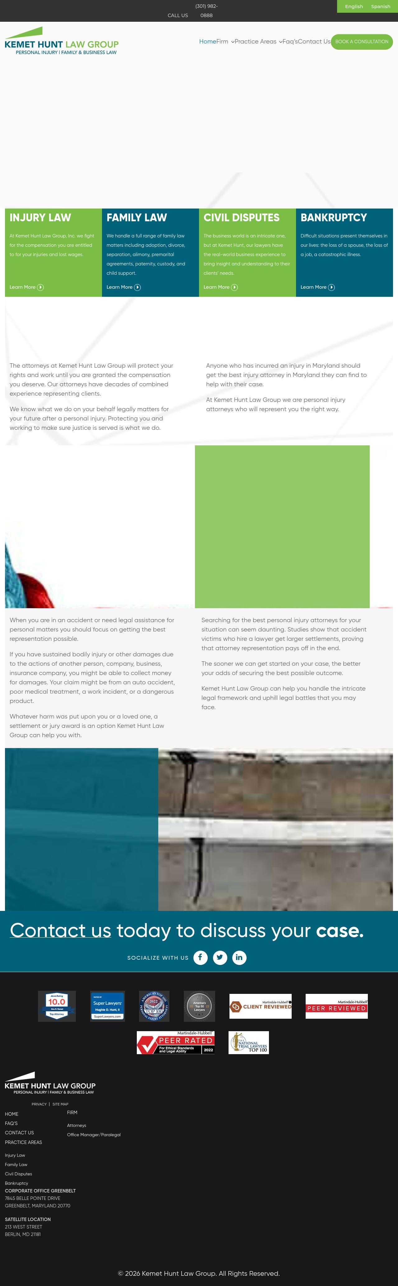 Kemet & Hunt Law Group - Beltsville MD Lawyers