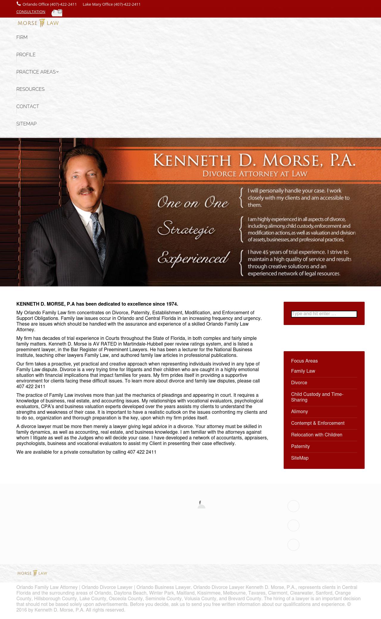 Kenneth D. Morse - Orlando FL Lawyers