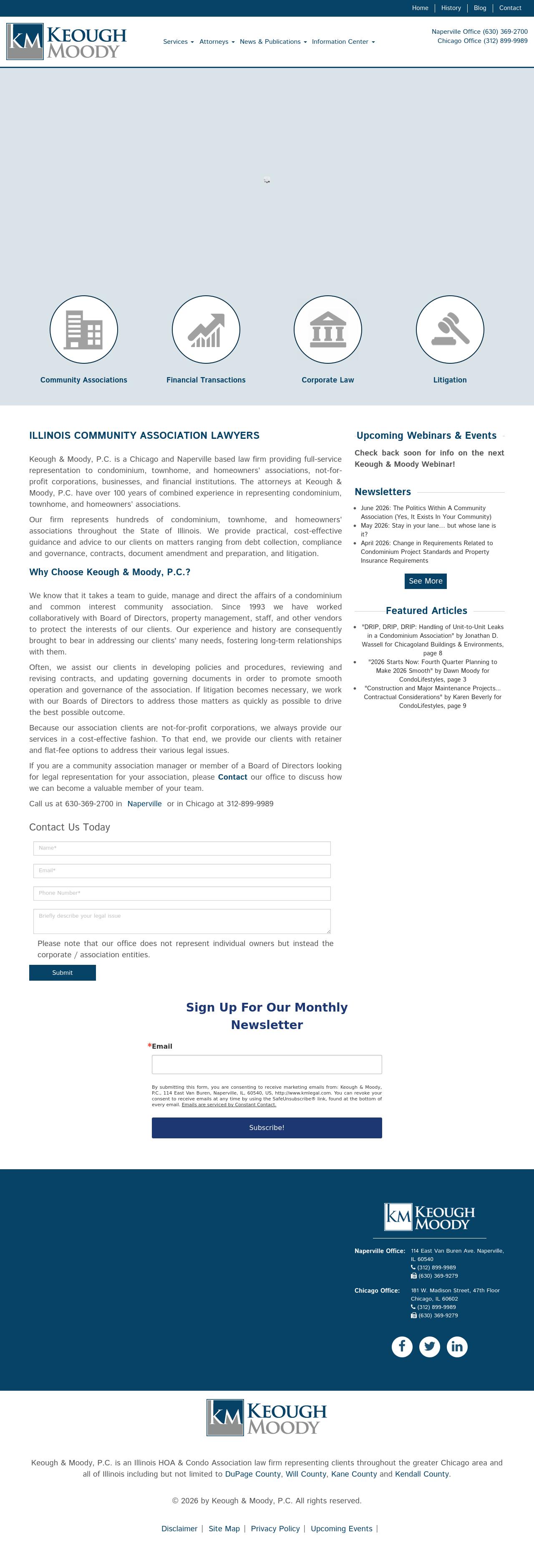 Keough & Moody, P.C. - Naperville IL Lawyers