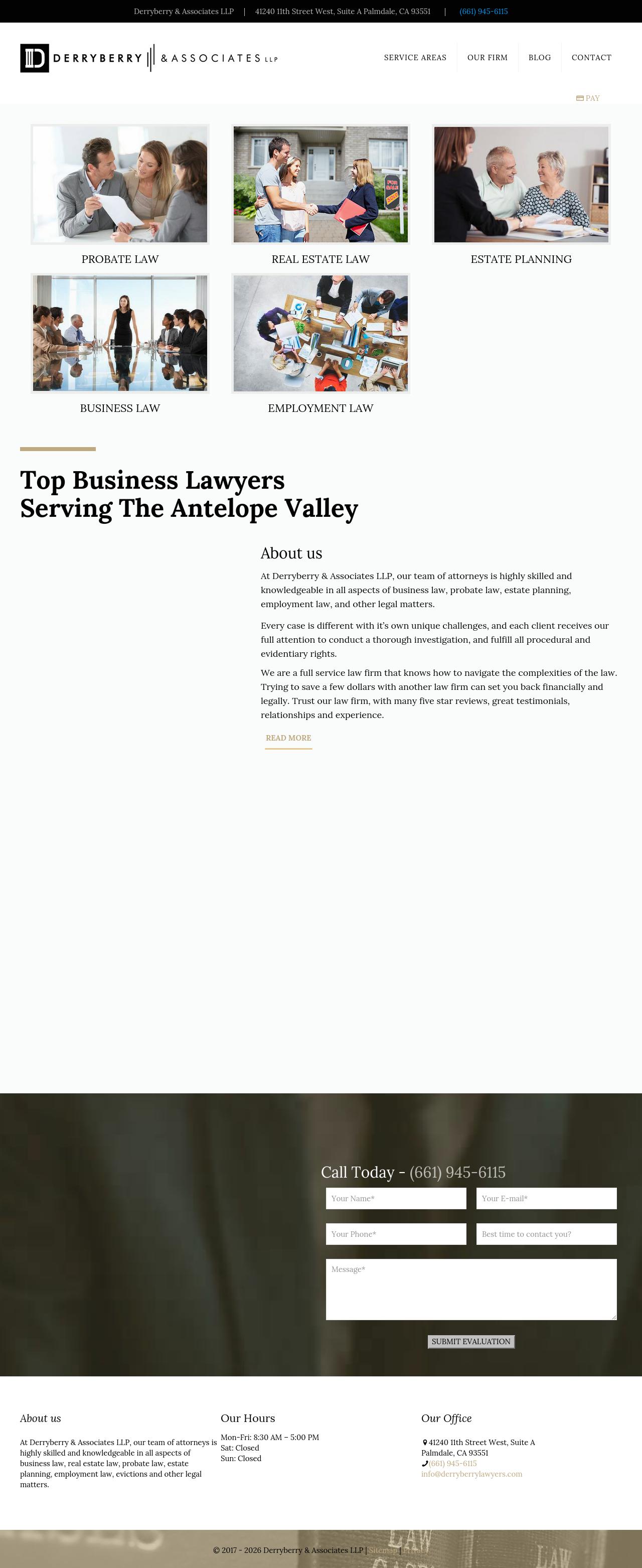 Kestler - Derryberry LLP - Lancaster CA Lawyers