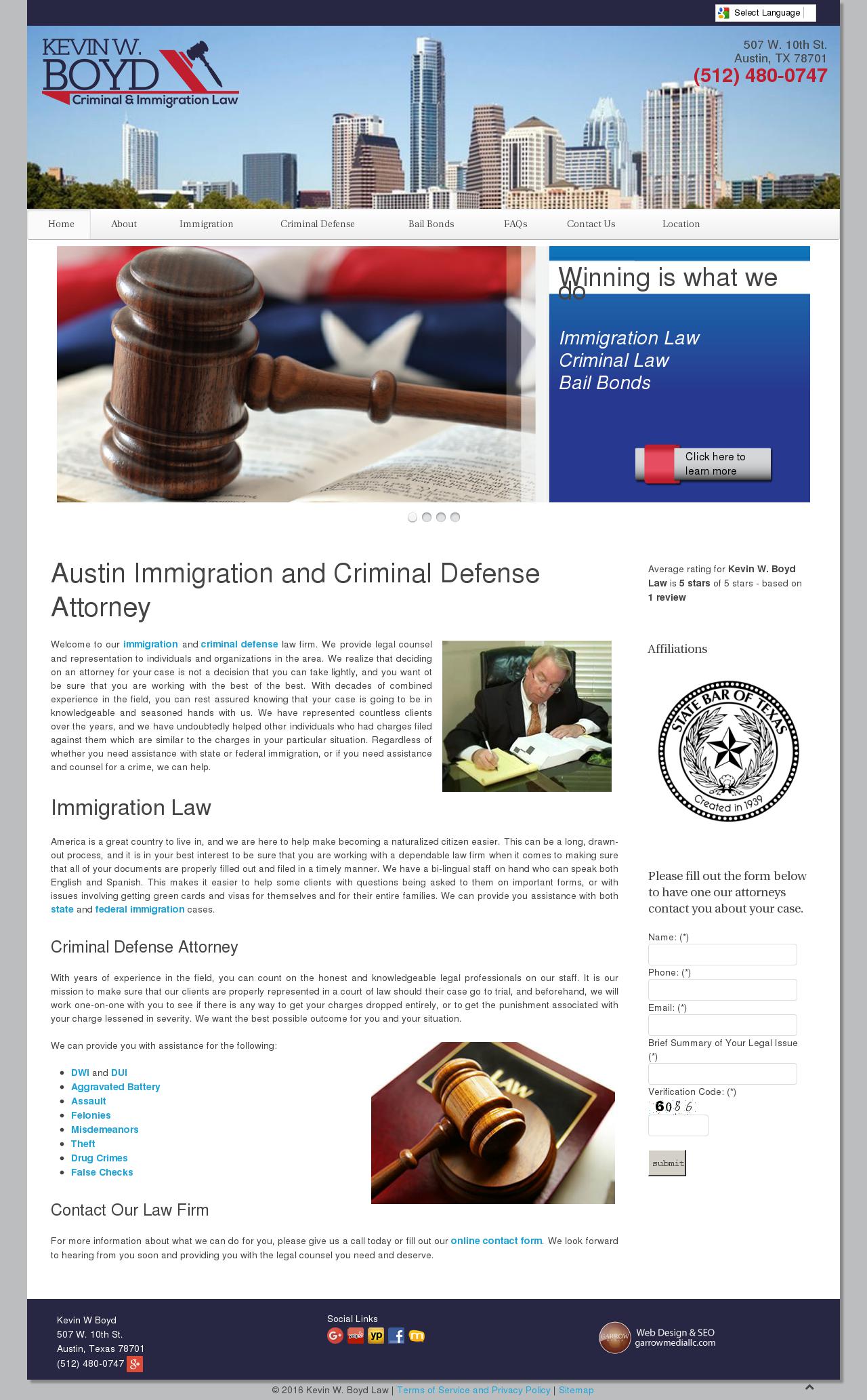 Kevin W. Boyd Attorney at Law - Austin TX Lawyers