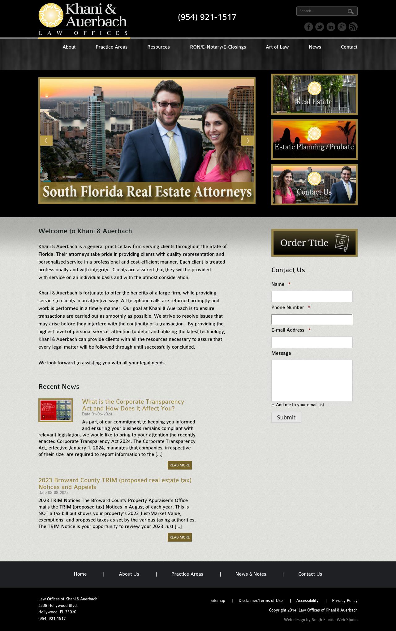 Khani & Auerbach - Hollywood FL Lawyers