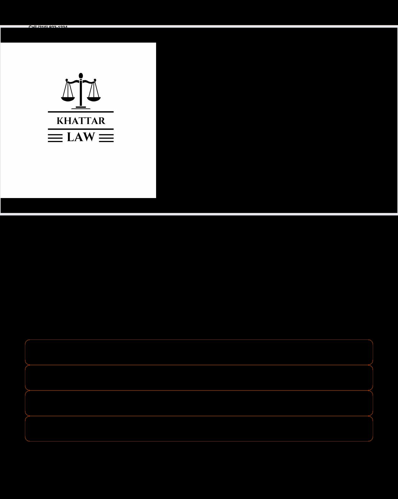 Khattar Law, PC - San Antonio TX Lawyers