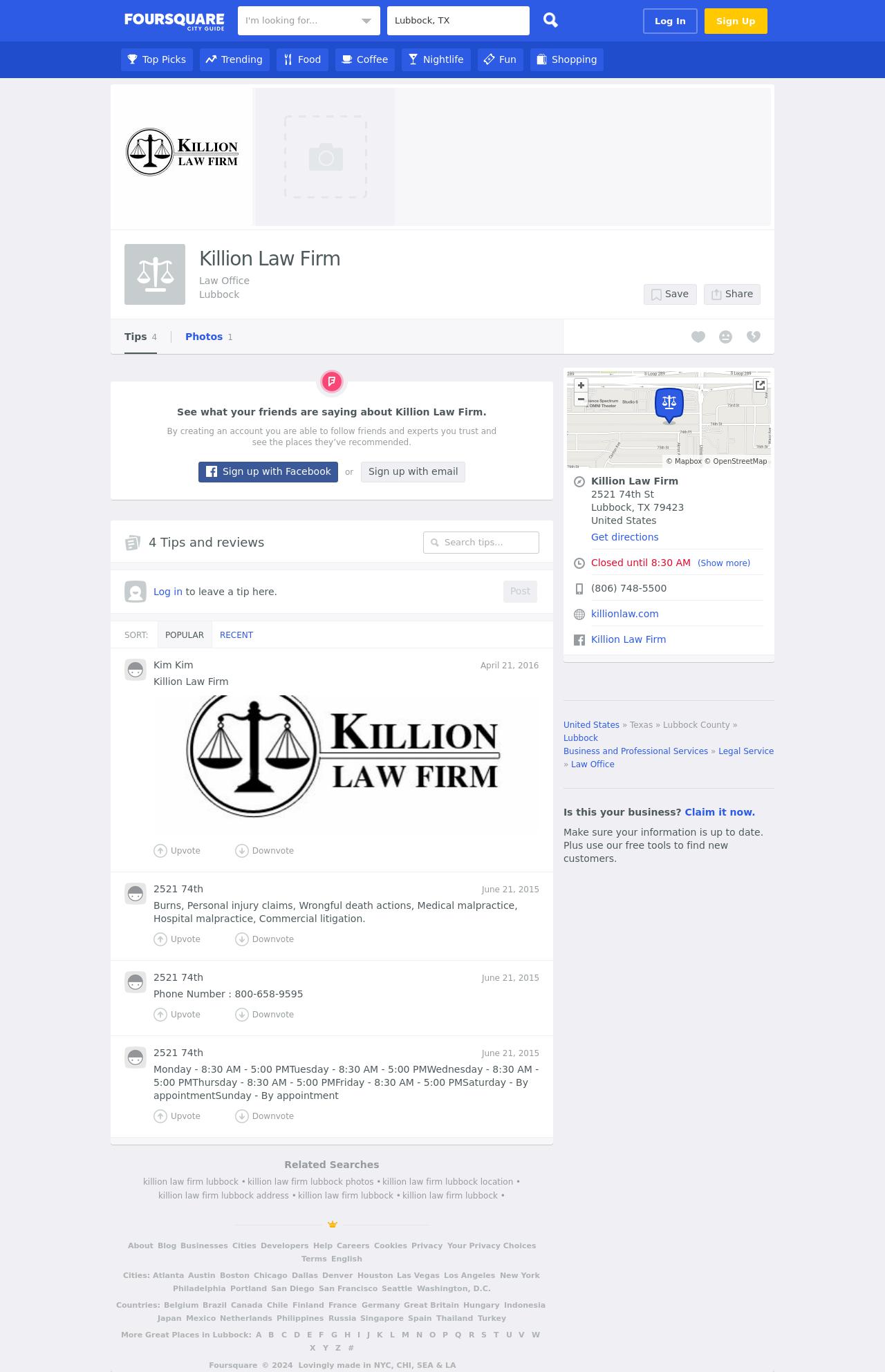Killion Law Firm - Lubbock TX Lawyers