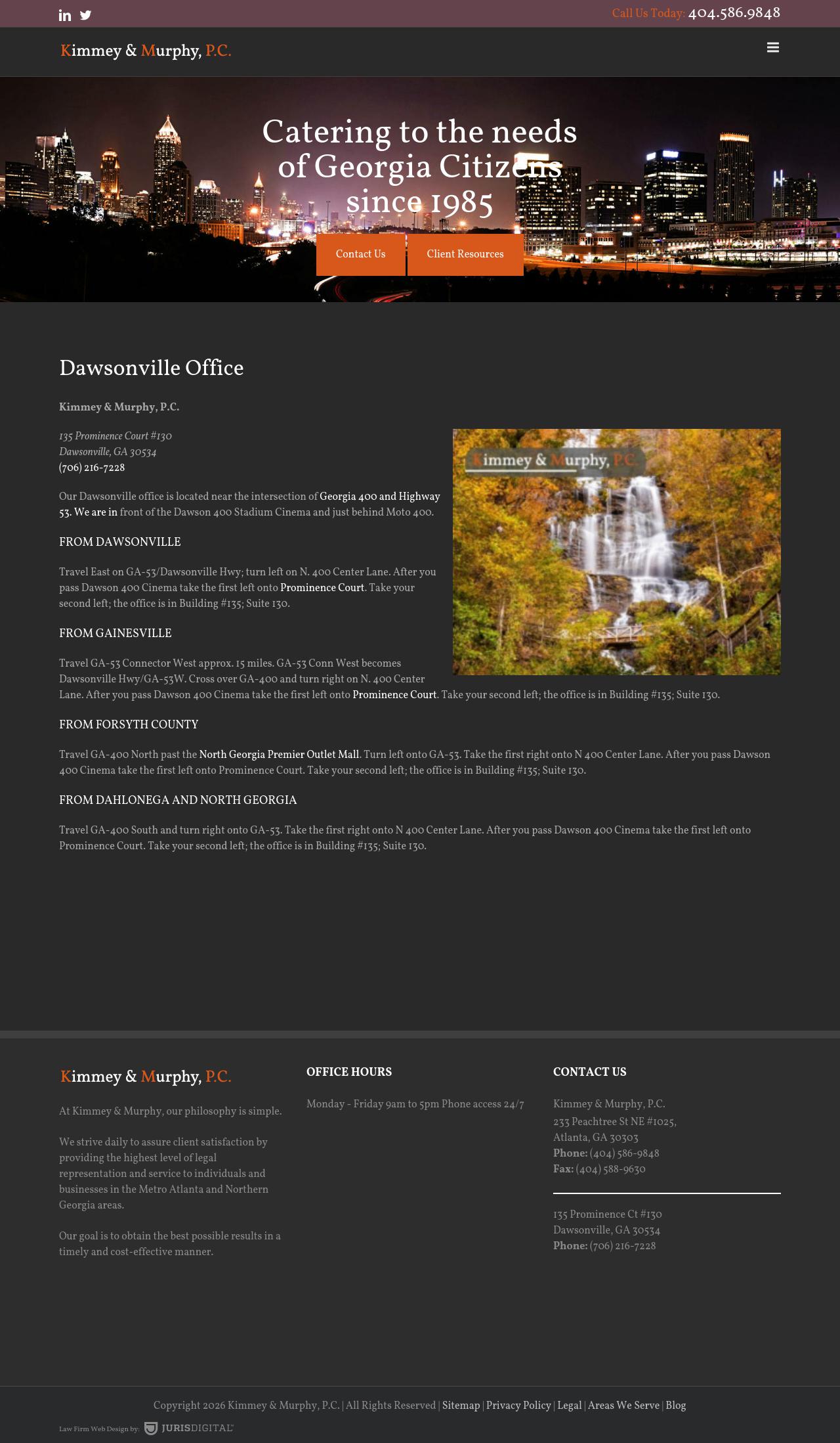 Kimmey & Murphy, P.C. | Dawsonville Criminal Defense Attorney - Dawsonville GA Lawyers