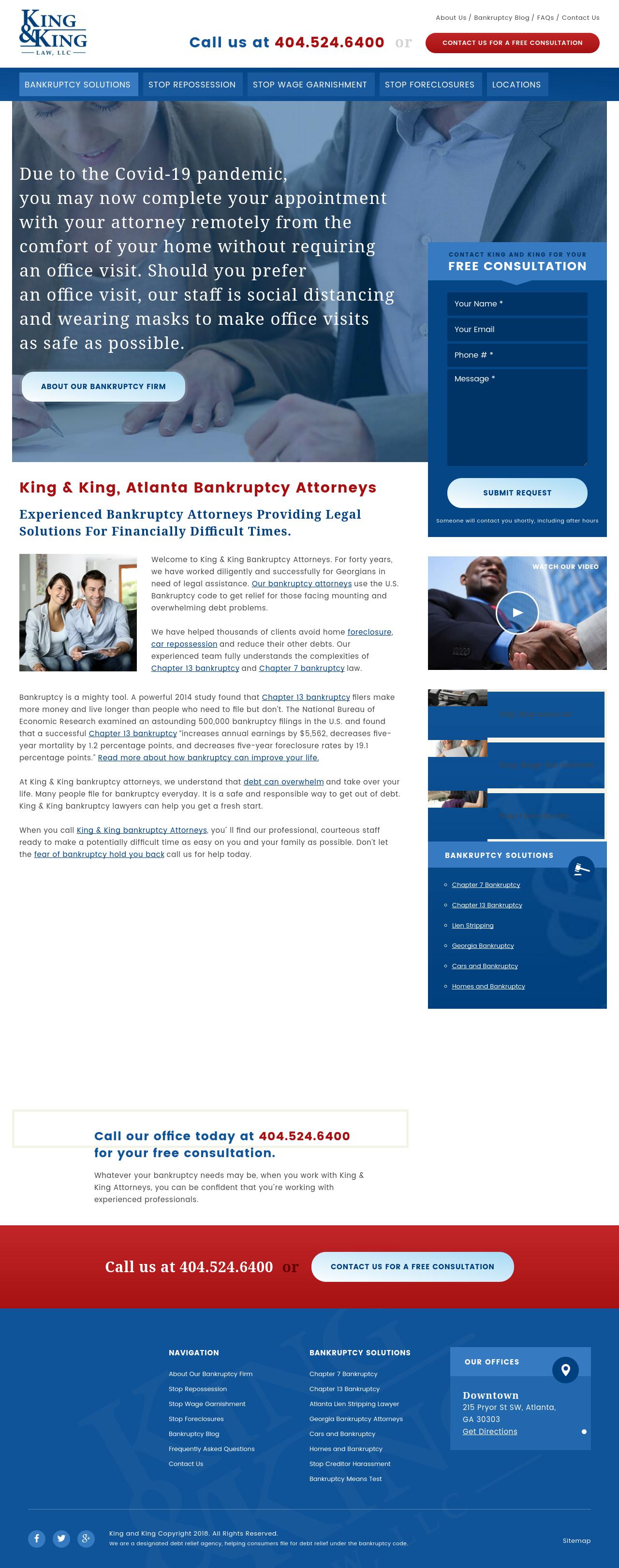 King & King Law, LLC - Atlanta GA Lawyers