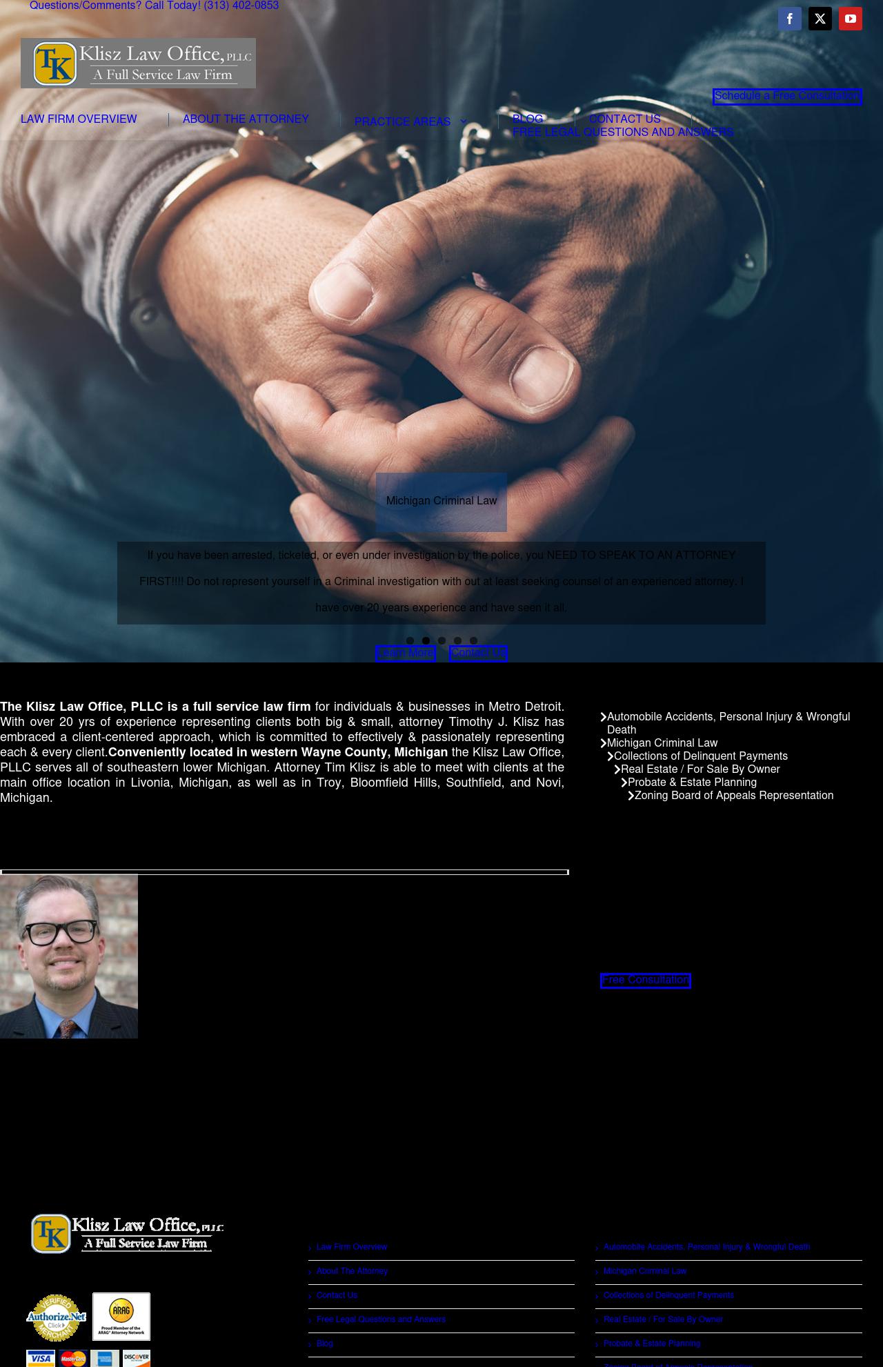 Klisz Law Office - Livonia MI Lawyers