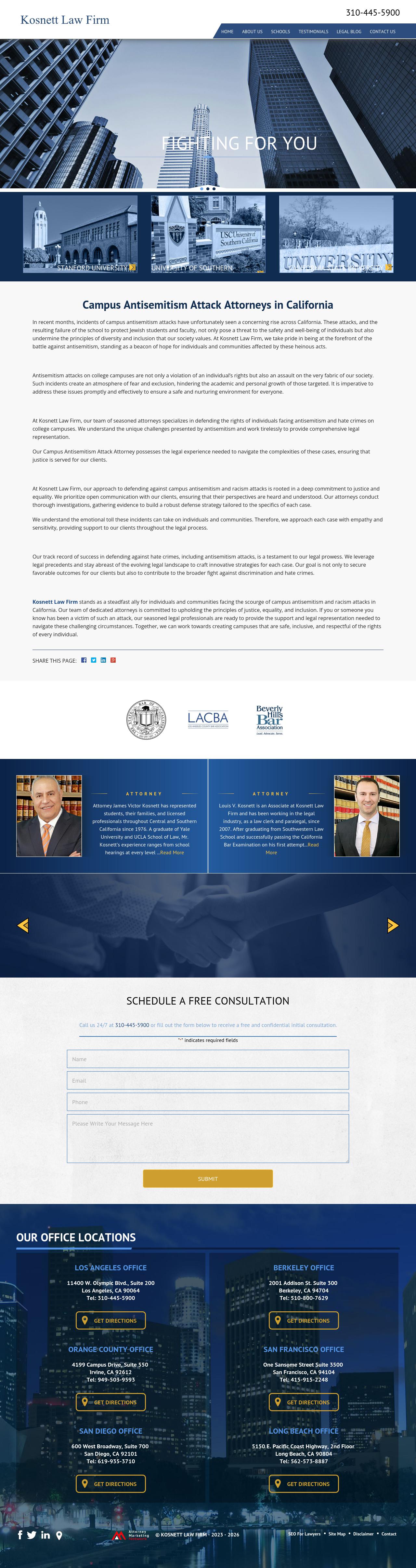 Kosnett Law Firm - Los Angeles CA Lawyers