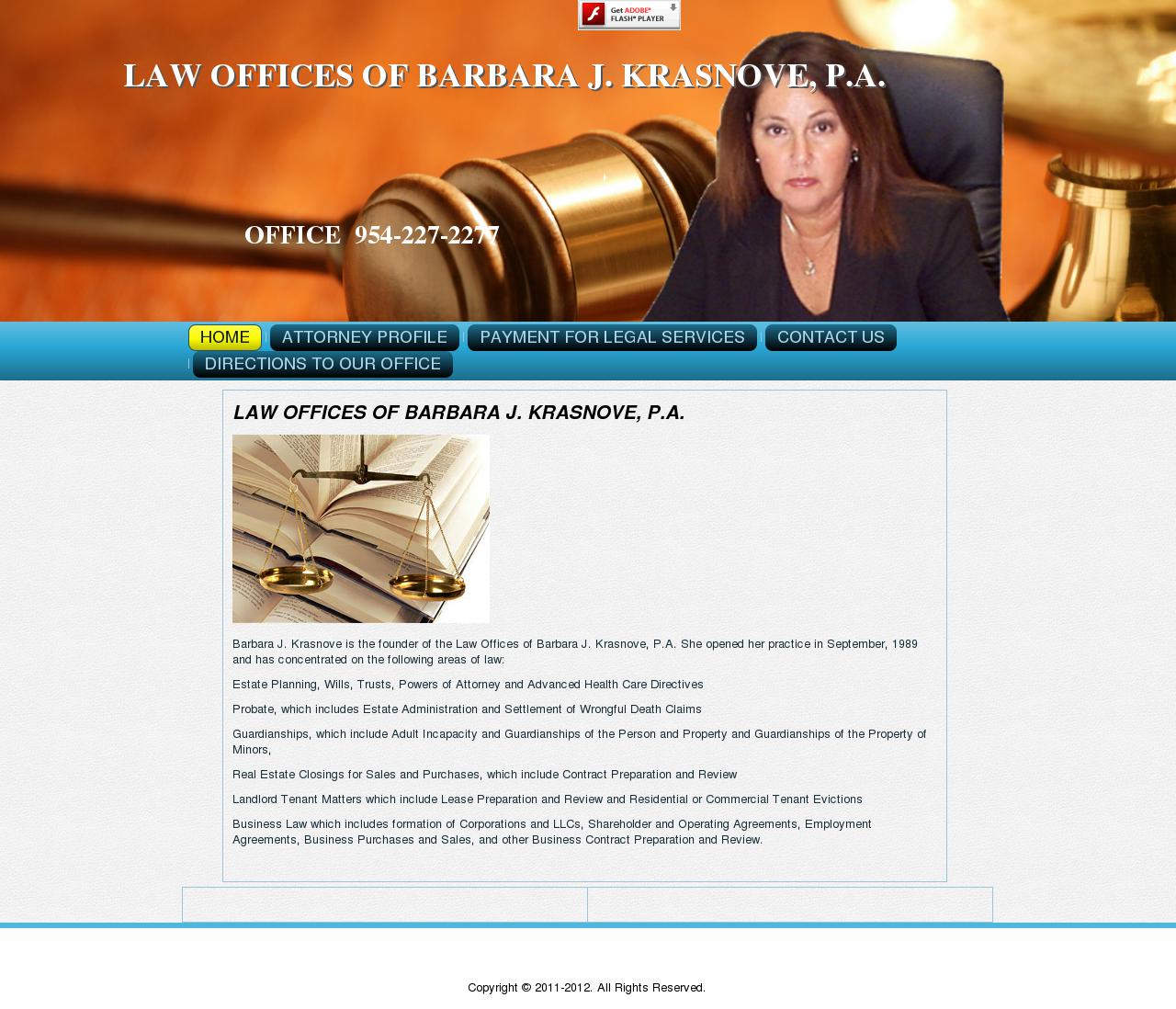 Krasnove, Barbara J PA - Coconut Creek FL Lawyers