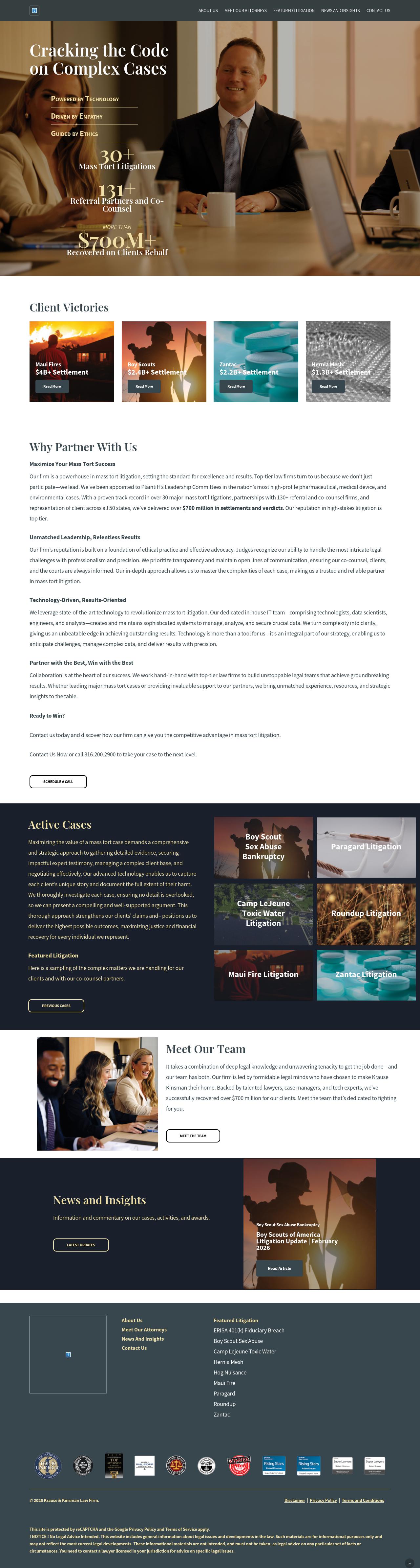 Krause & Kinsman Law Firm - Kansas City MO Lawyers