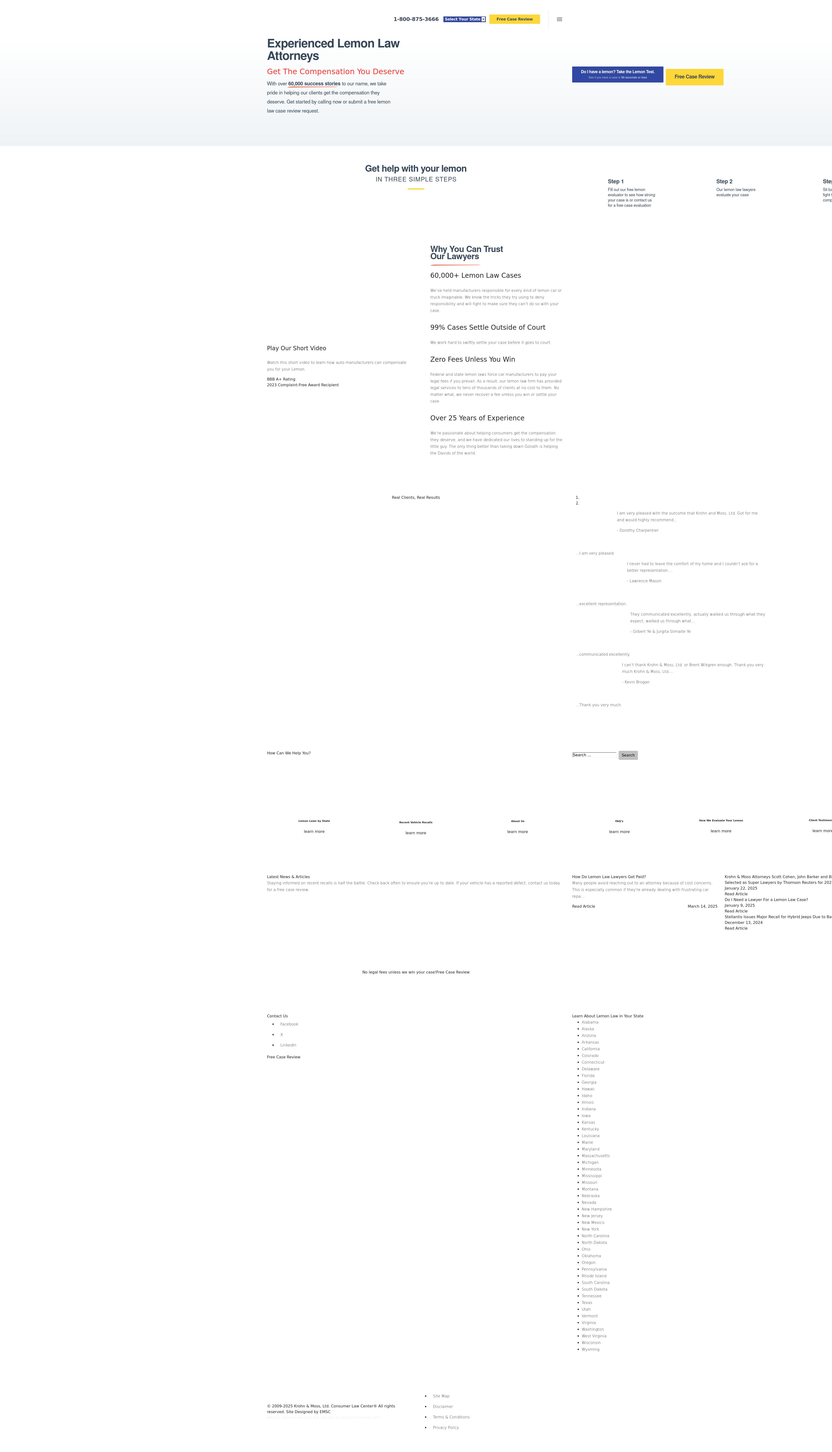 Krohn & Moss Ltd - Independence OH Lawyers