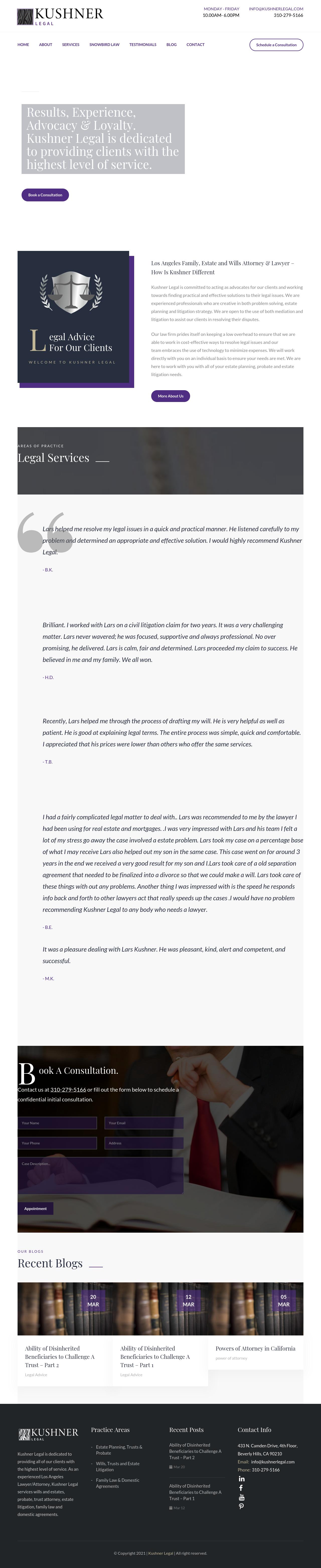 Kushner Legal - Beverly Hills CA Lawyers