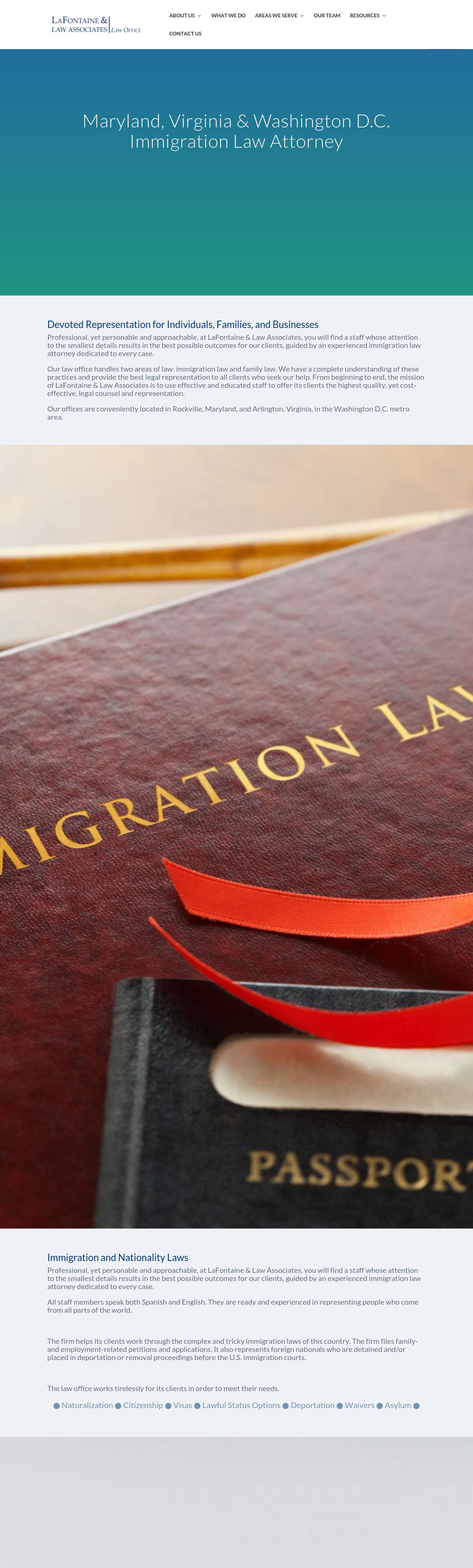 LaFontaine & Law Associates - Rockville MD Lawyers