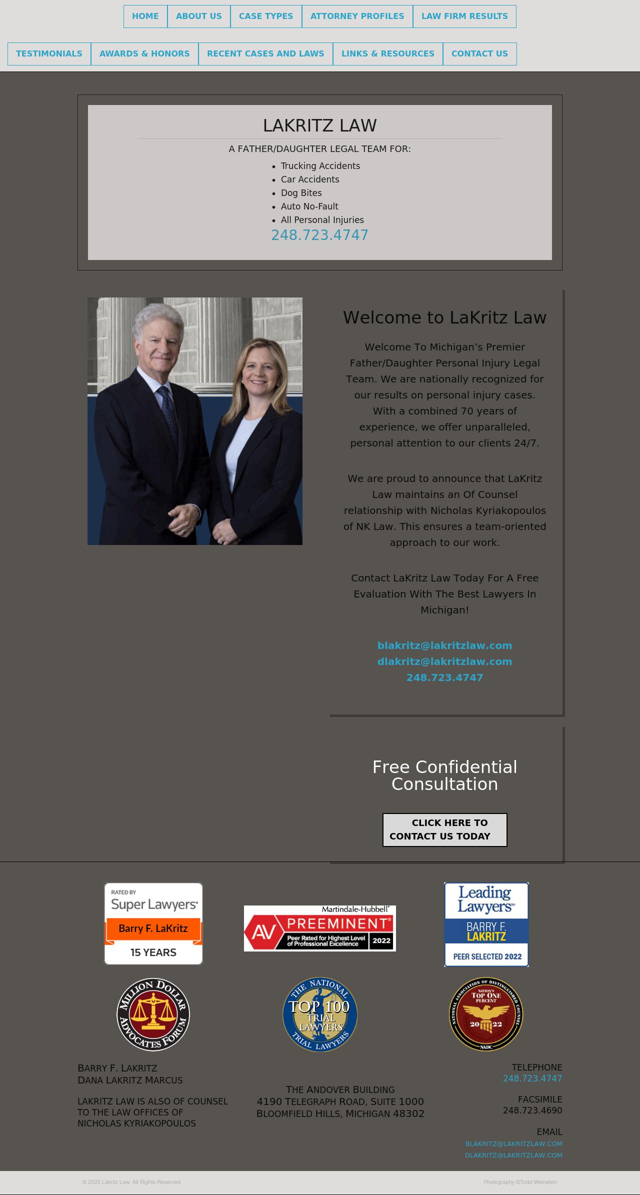 LaKritz Barry PC - Bloomfield Hills MI Lawyers