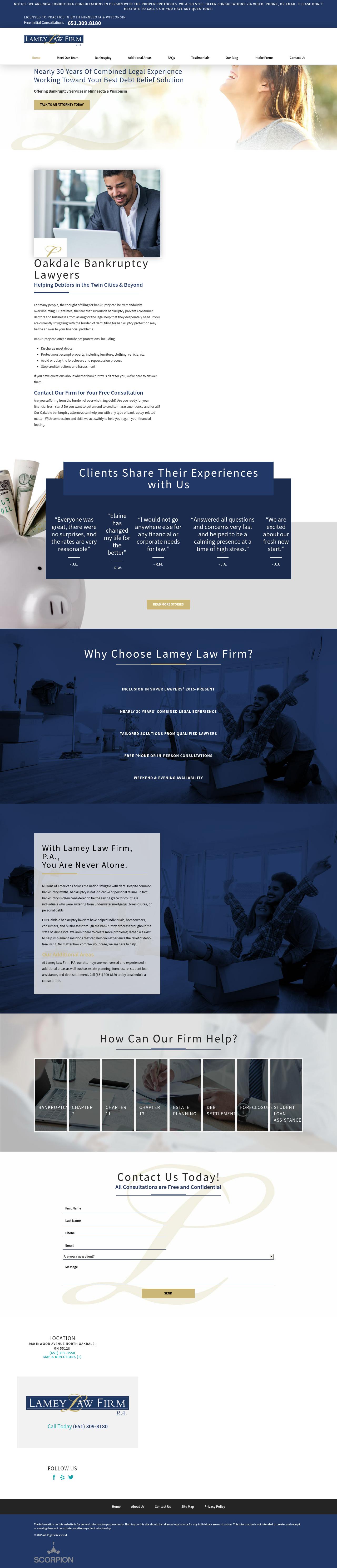 Lamey Law Firm - Oakdale MN Lawyers