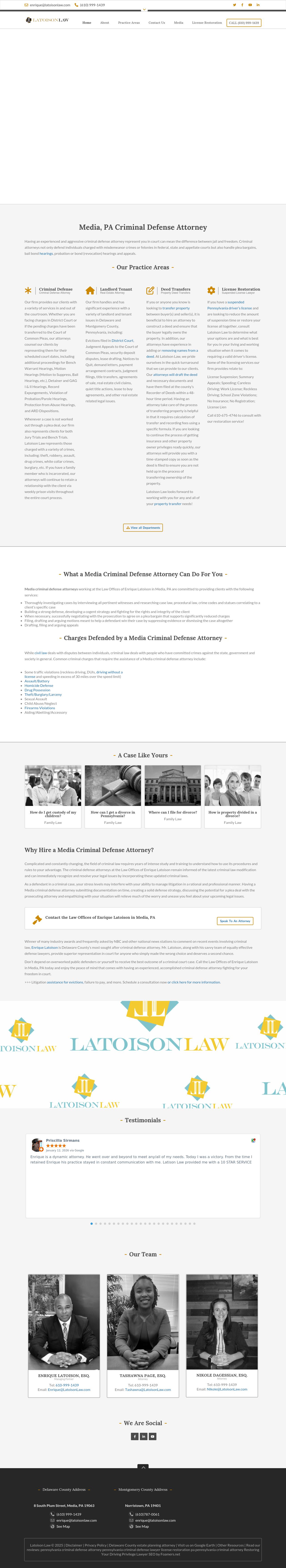 Latoison Law - Media PA Lawyers