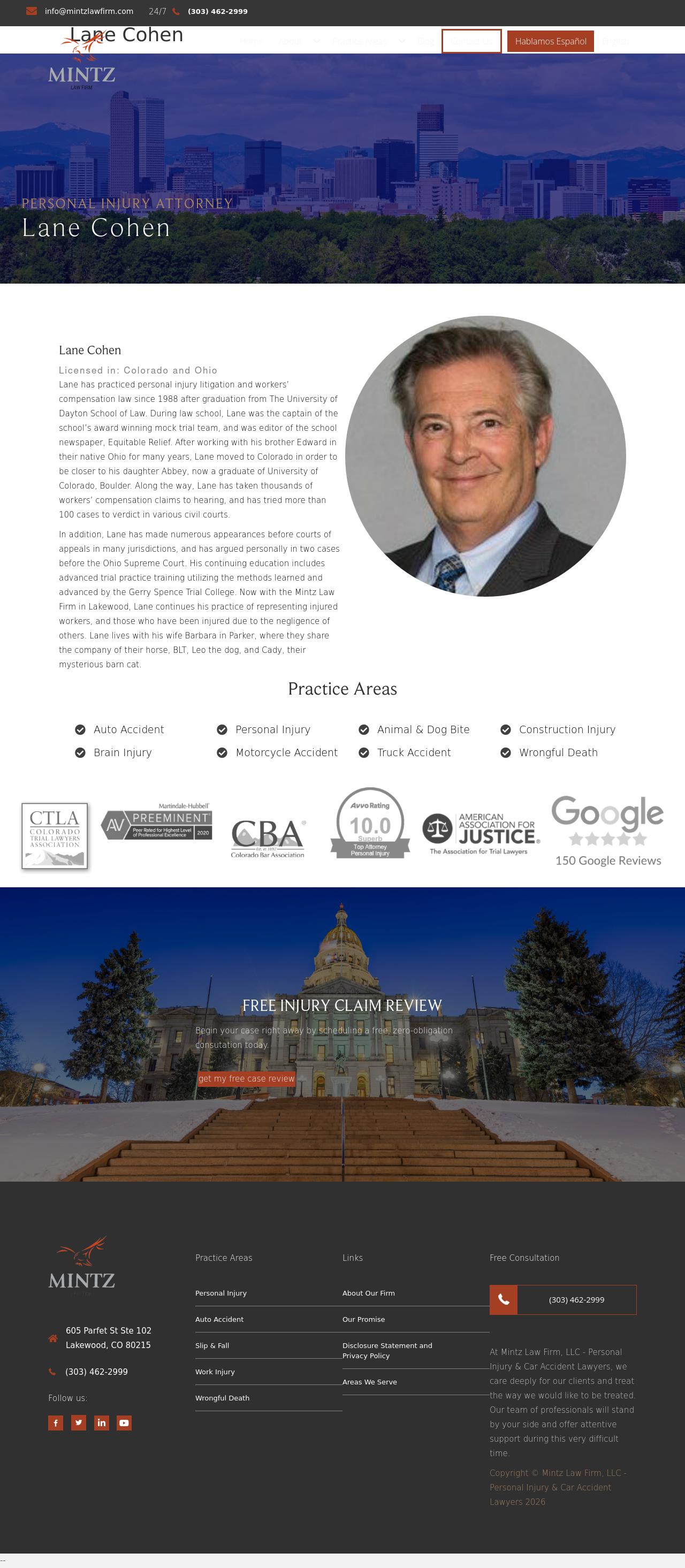 Lane Cohen - Lakewood CO Lawyers