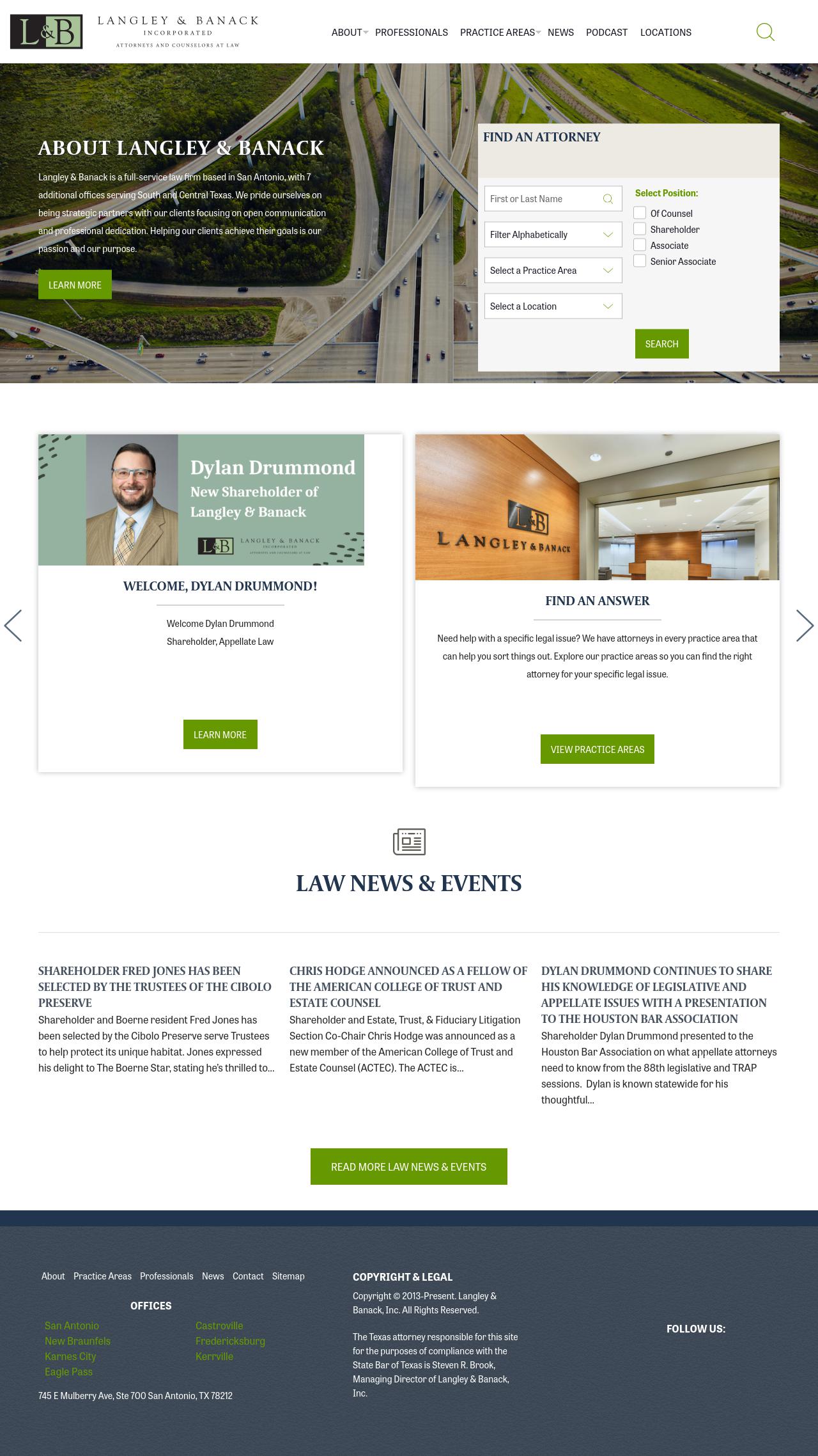 Langley & Banack, Inc - San Antonio TX Lawyers