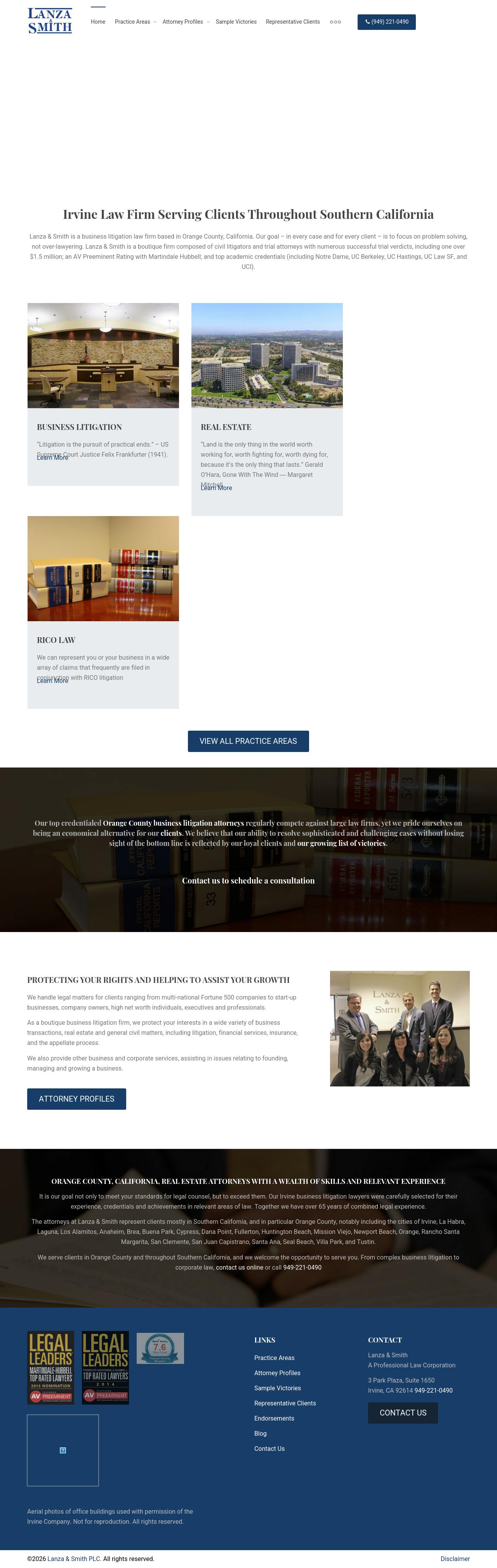 Lanza & Smith PLC - Irvine CA Lawyers