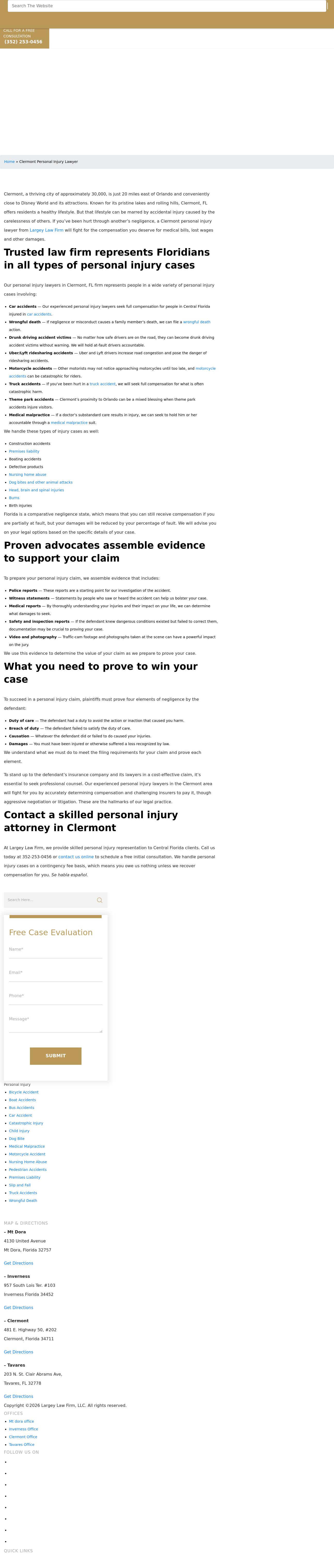 Largey Law - Clermont FL Lawyers