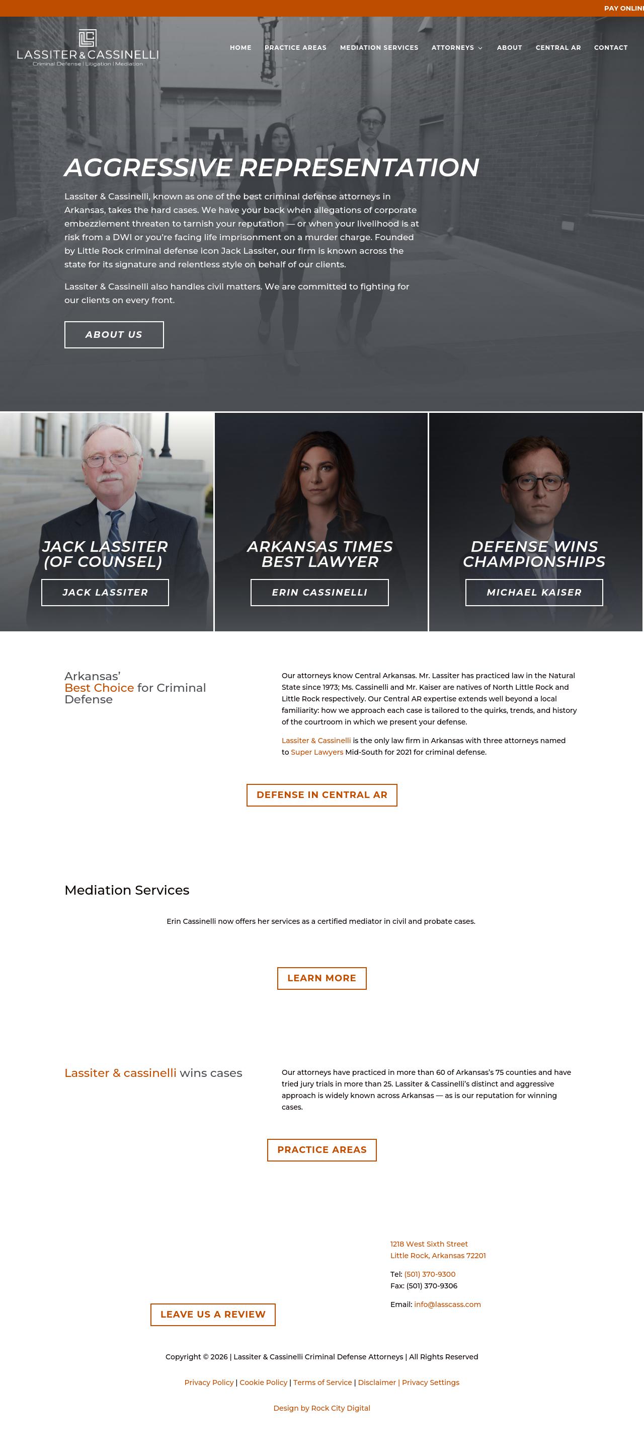 Lassiter And Cassinelli - Little Rock AR Lawyers