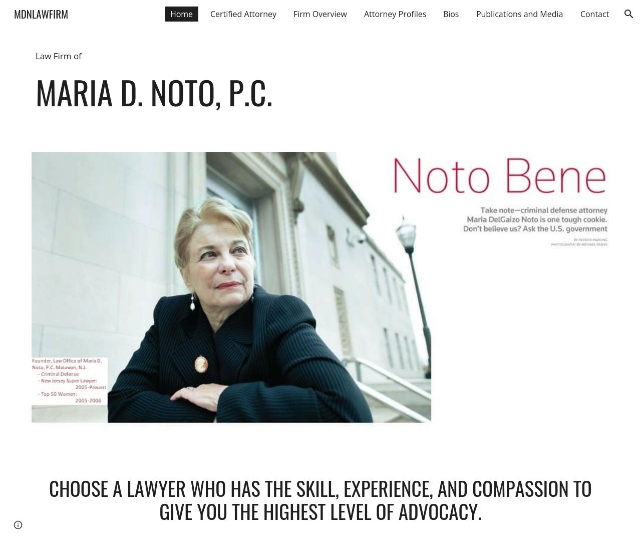 Law Firm of Maria D. Noto, P.C. - Matawan NJ Lawyers