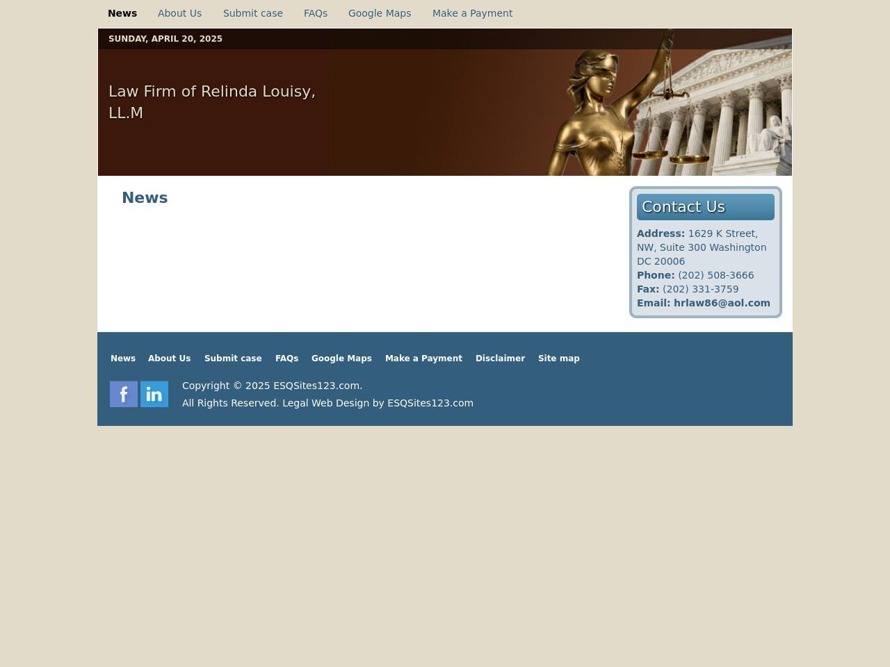 Law Firm Relinda Louisy, LL.M - Washington DC Lawyers