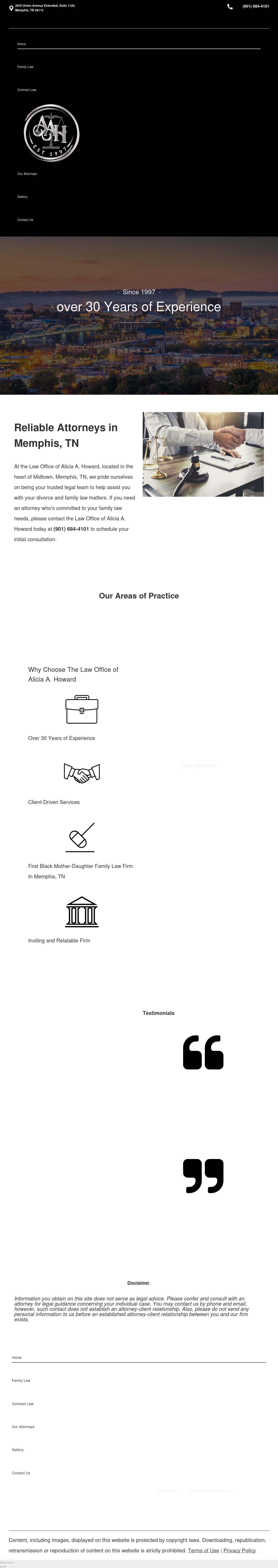 Law Office of Alicia A Howard - Memphis TN Lawyers