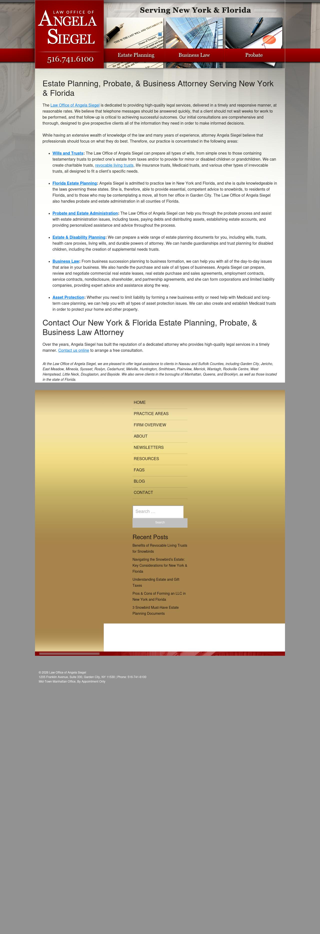 Law Office of Angela Siegel - Garden City NY Lawyers