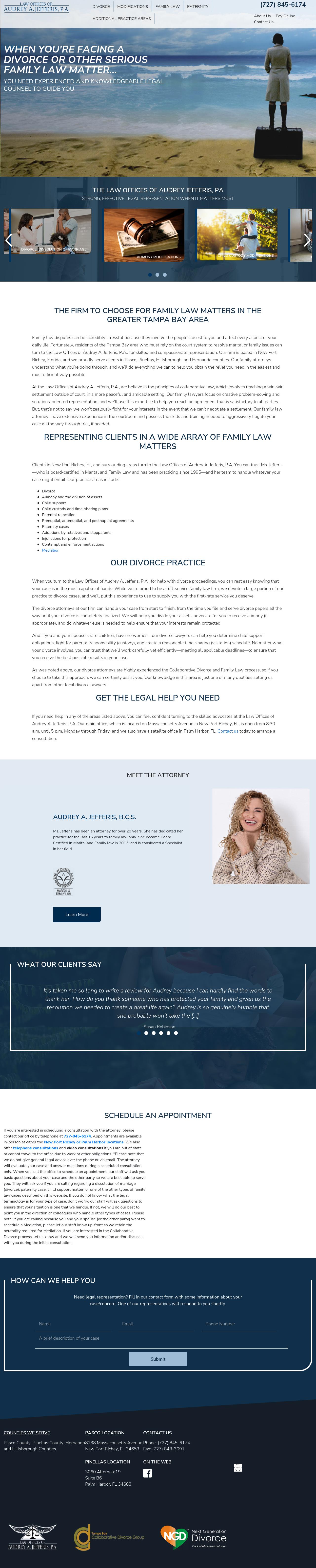 Law Office of Audrey A. Jefferis, PA - New Port Richey FL Lawyers