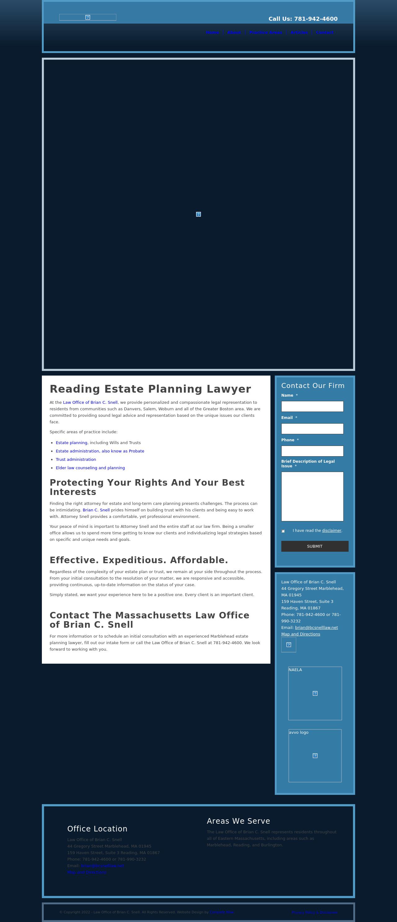 Law Office of Brian C. Snell - Reading MA Lawyers