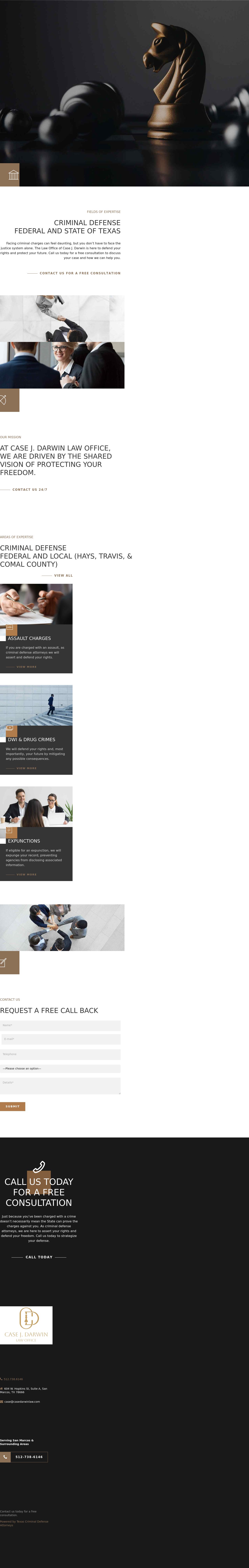 Law Office of Case J. Darwin Inc. - San Marcos TX Lawyers