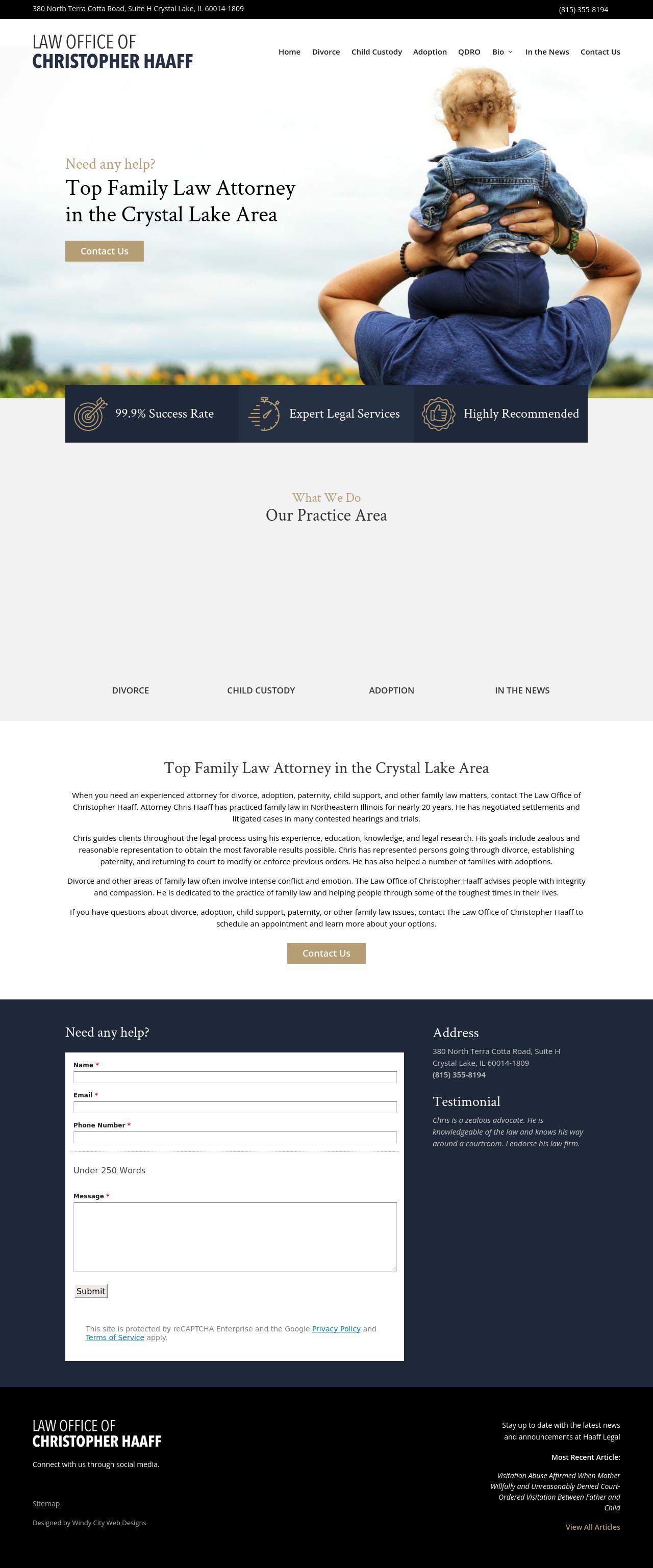 Law Office of Christopher Haaff - Crystal Lake IL Lawyers