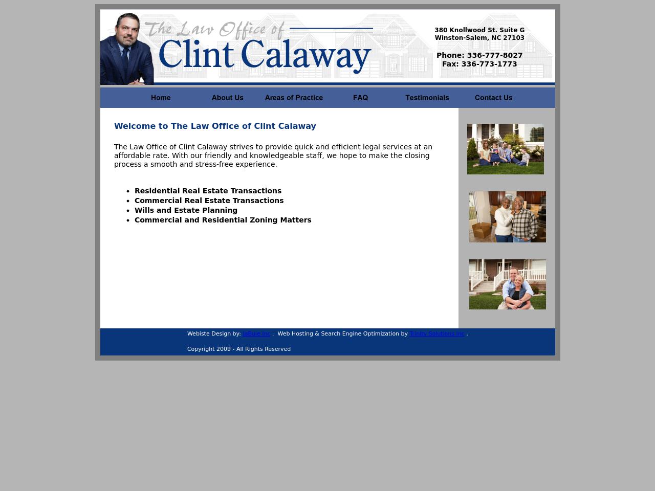 Law Office Of Clint Calaway The - Winston Salem NC Lawyers