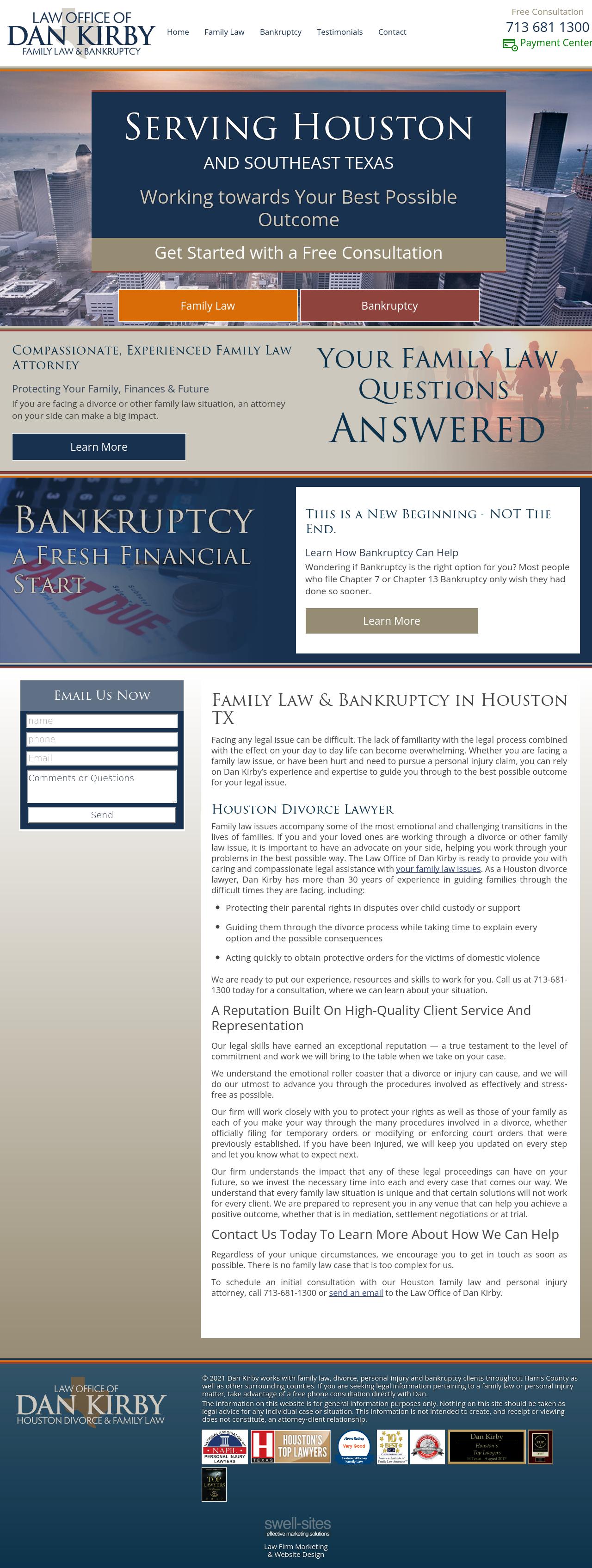 Law Office of Dan Kirby - Houston TX Lawyers