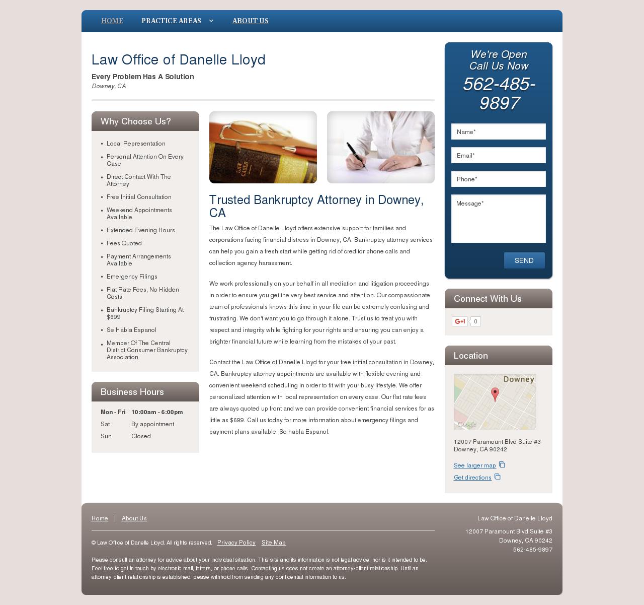 Law Office Of Danelle M. Lloyd - Downey CA Lawyers