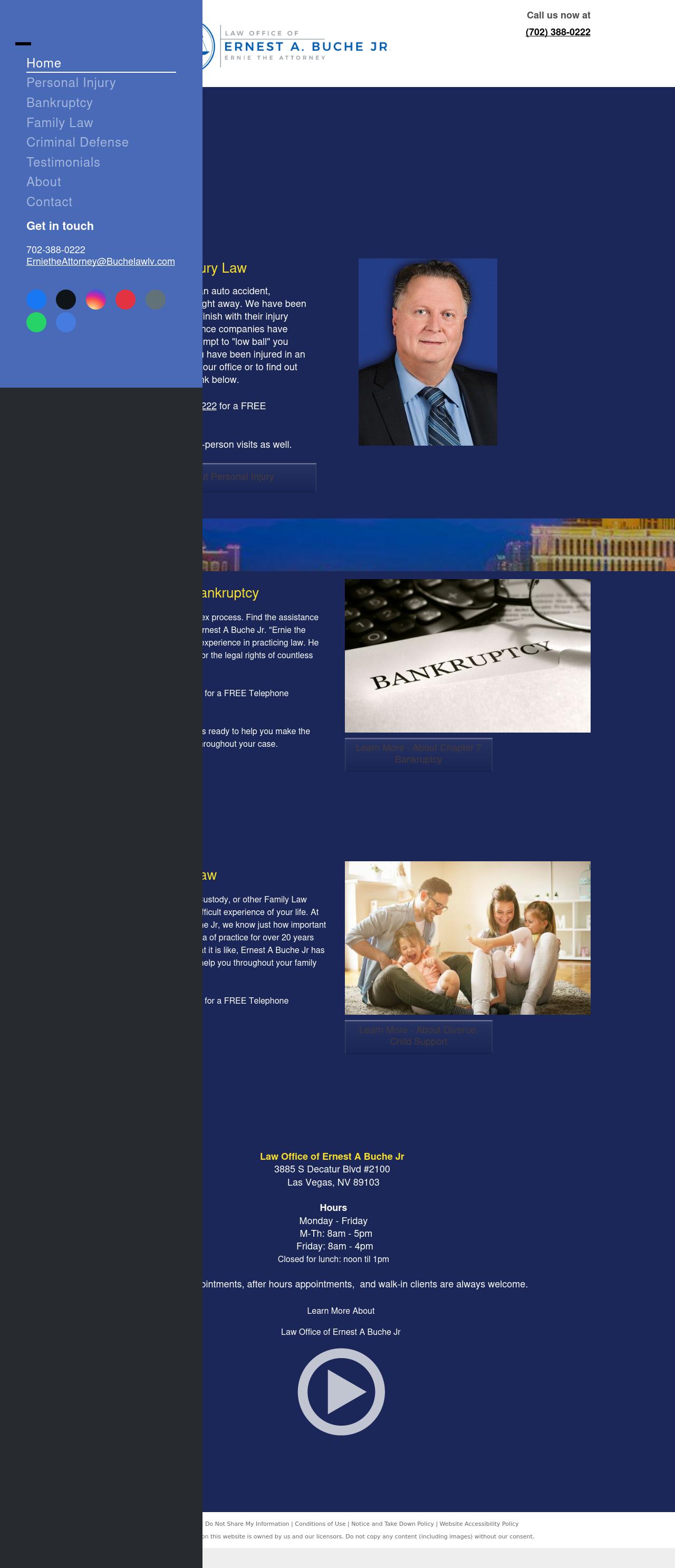 Law Office Of Ernest A. Buche Jr. - Las Vegas NV Lawyers