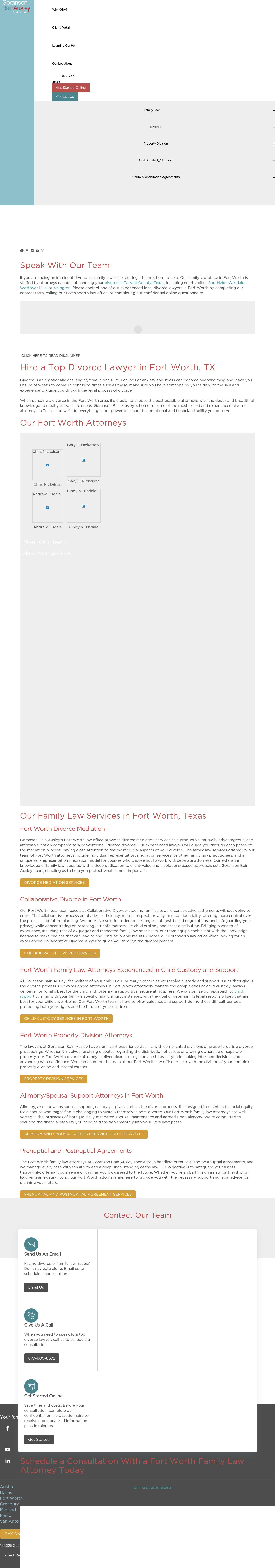 Law Office of Gary L. Nickelson - Fort Worth TX Lawyers