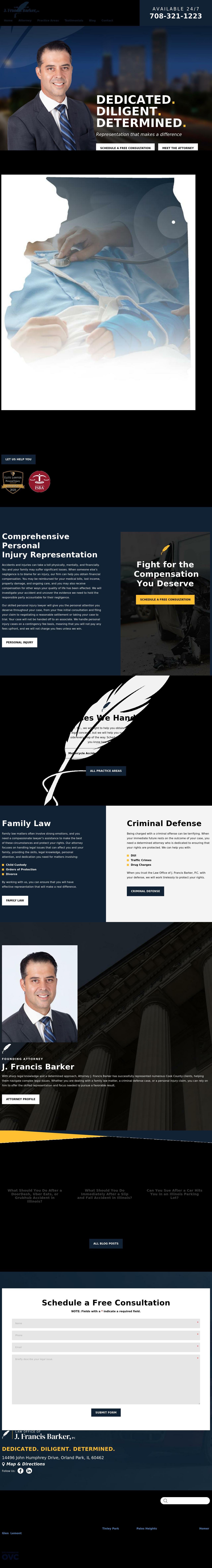 Law Office of J. Francis Barker, P.C. - Orland Park IL Lawyers