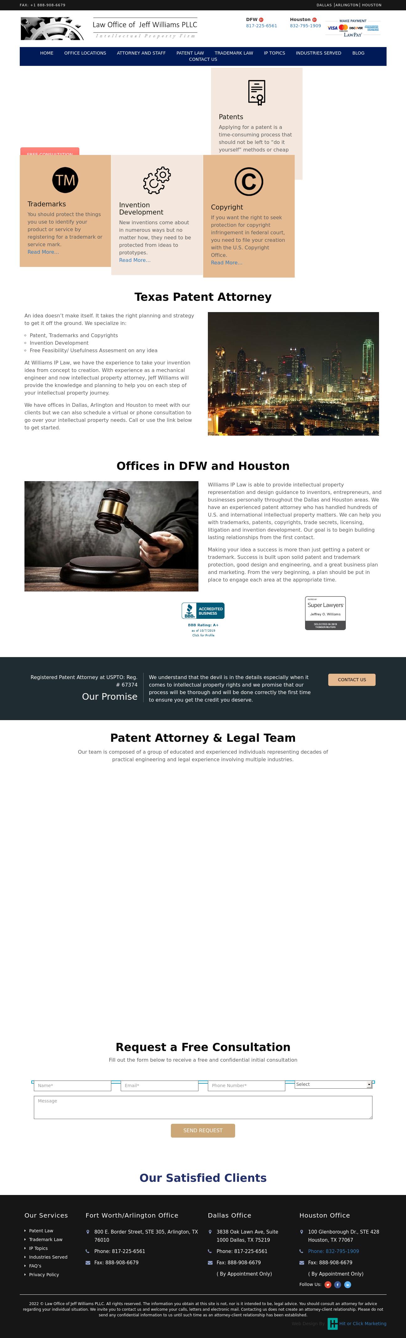 Law Office of Jeff Williams PLLC - Arlington TX Lawyers