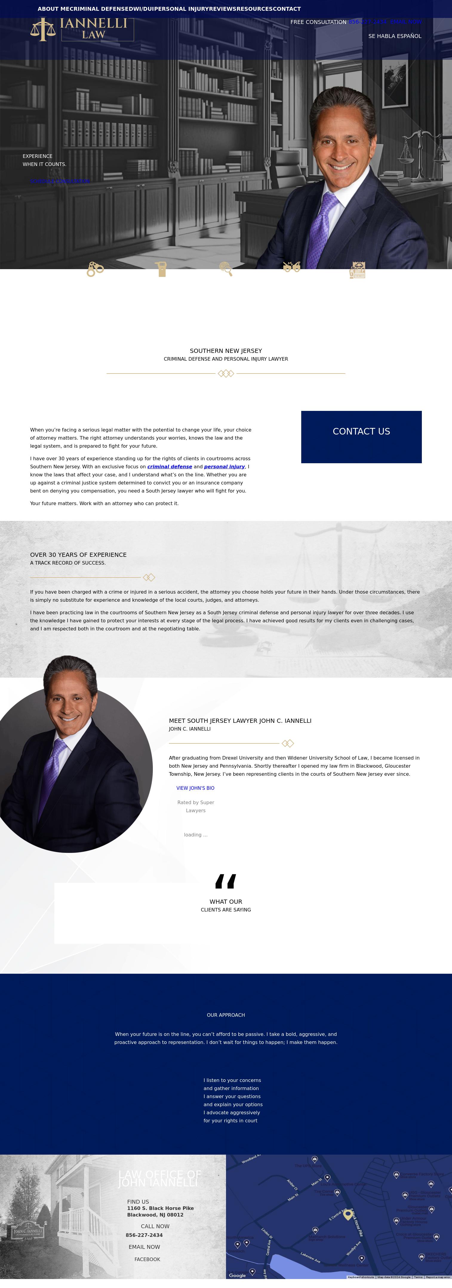 Law Office of John Iannelli - Blackwood NJ Lawyers