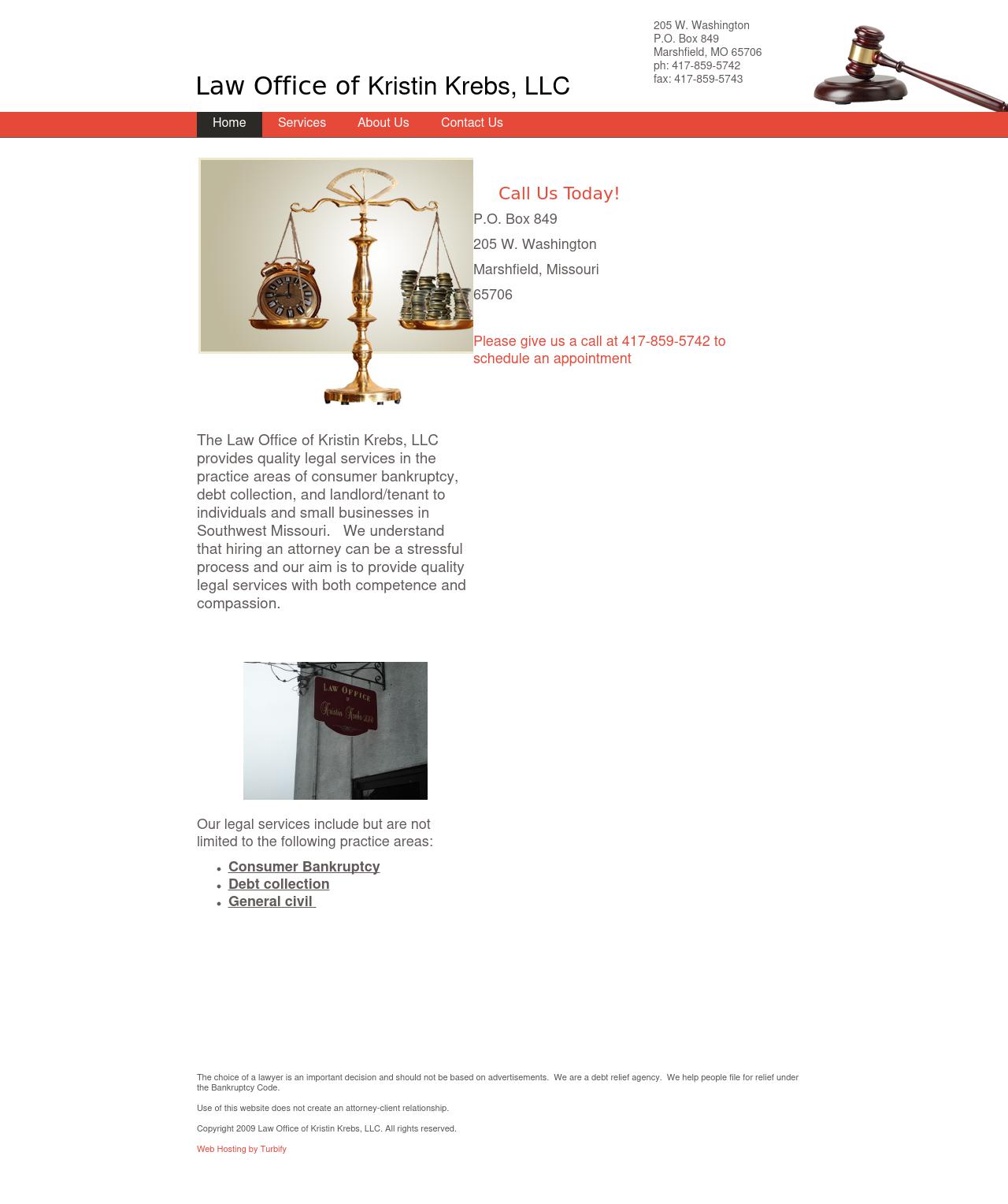 Law Office Of Kristin Krebs LLC - Marshfield MO Lawyers