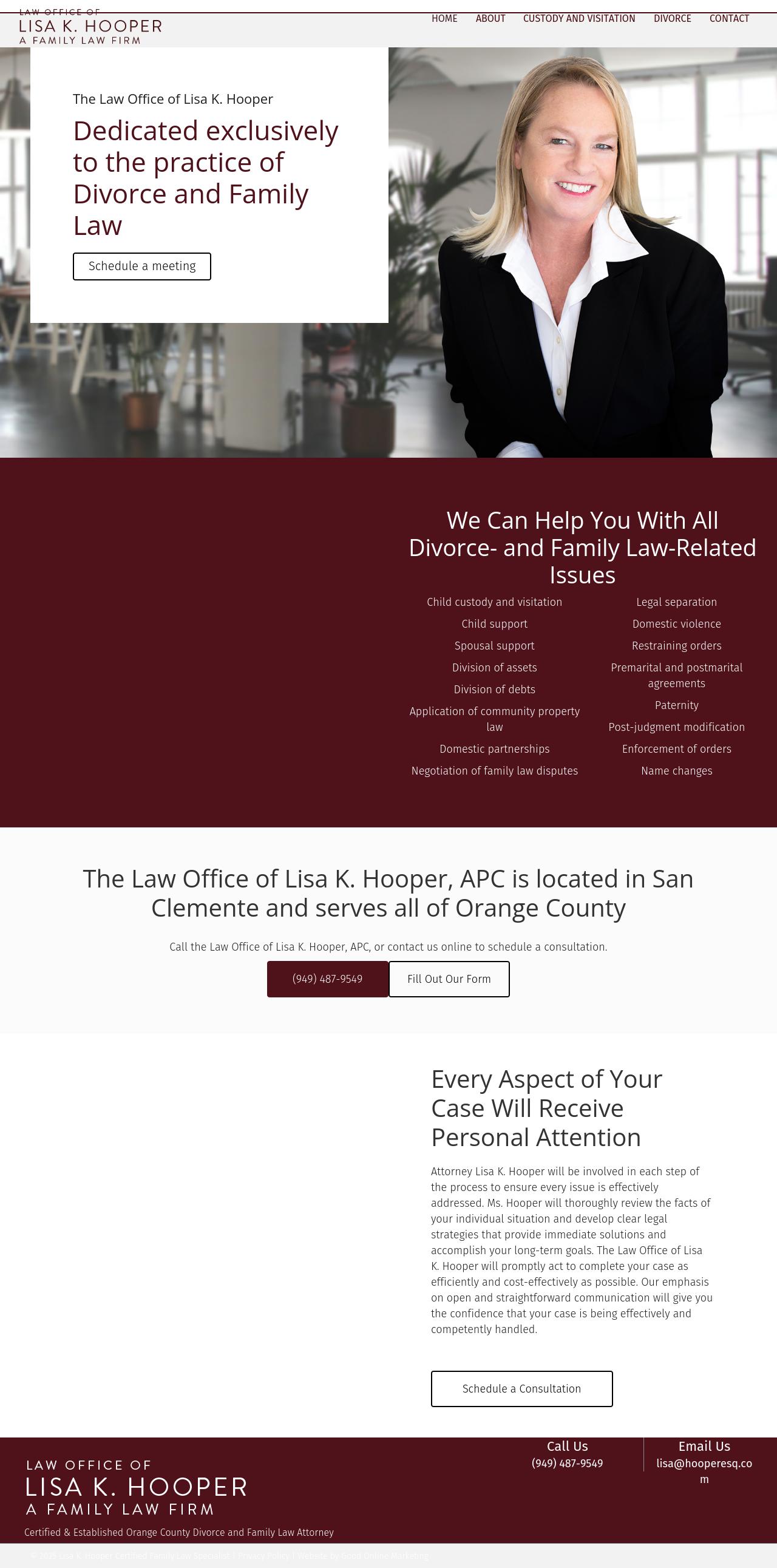 Law Office of Lisa K. Hooper, APLC - San Clemente CA Lawyers