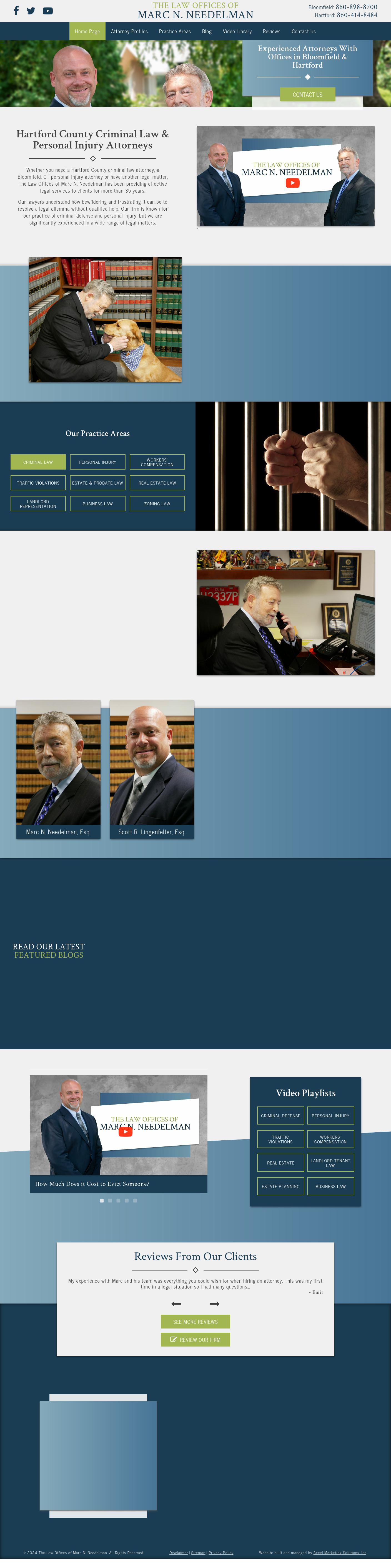 Law Office Of Marc N Needelman - Bloomfield CT Lawyers