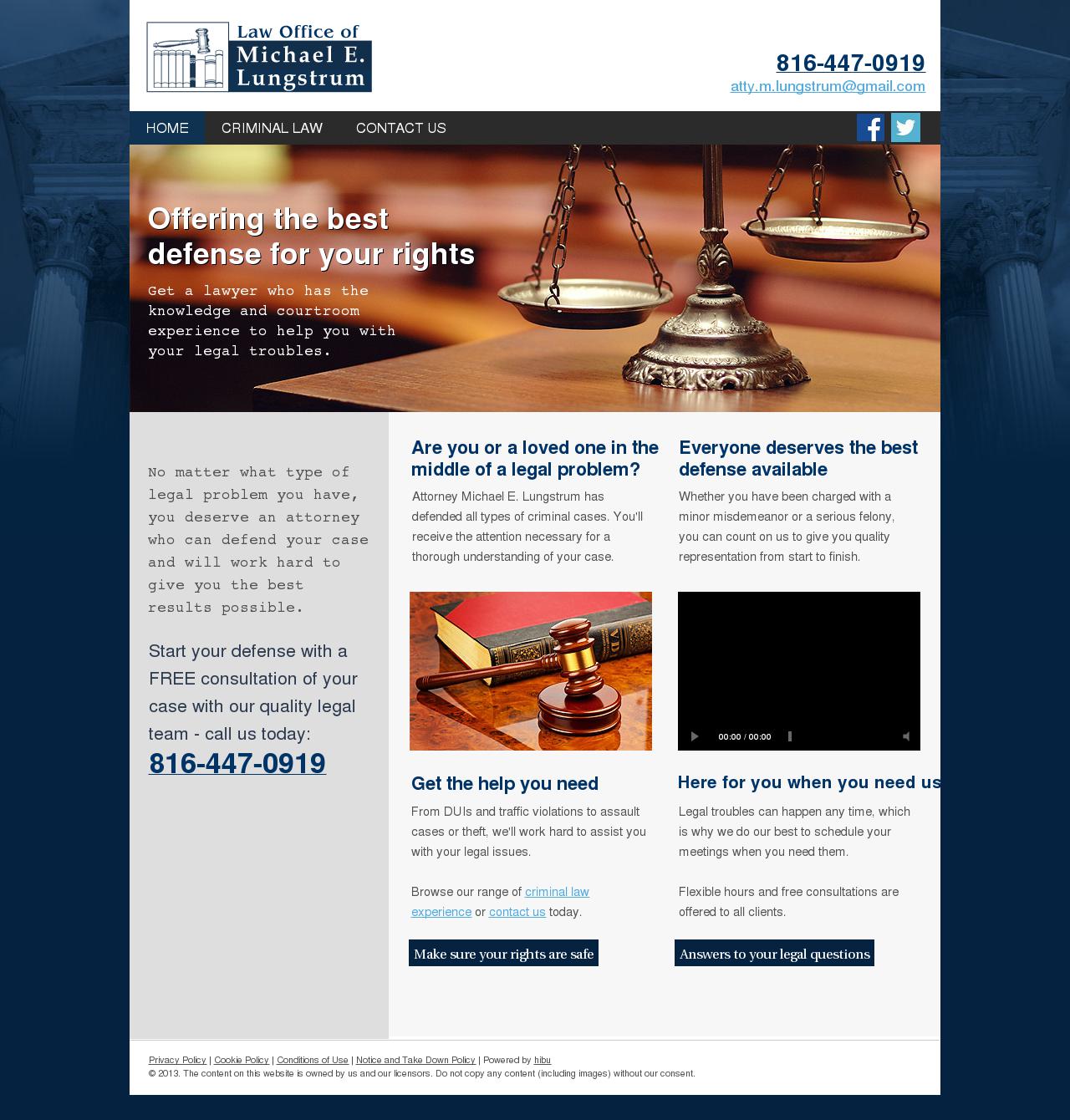 Law Office of Michael E. Lungstrum LLC - Grandview MO Lawyers