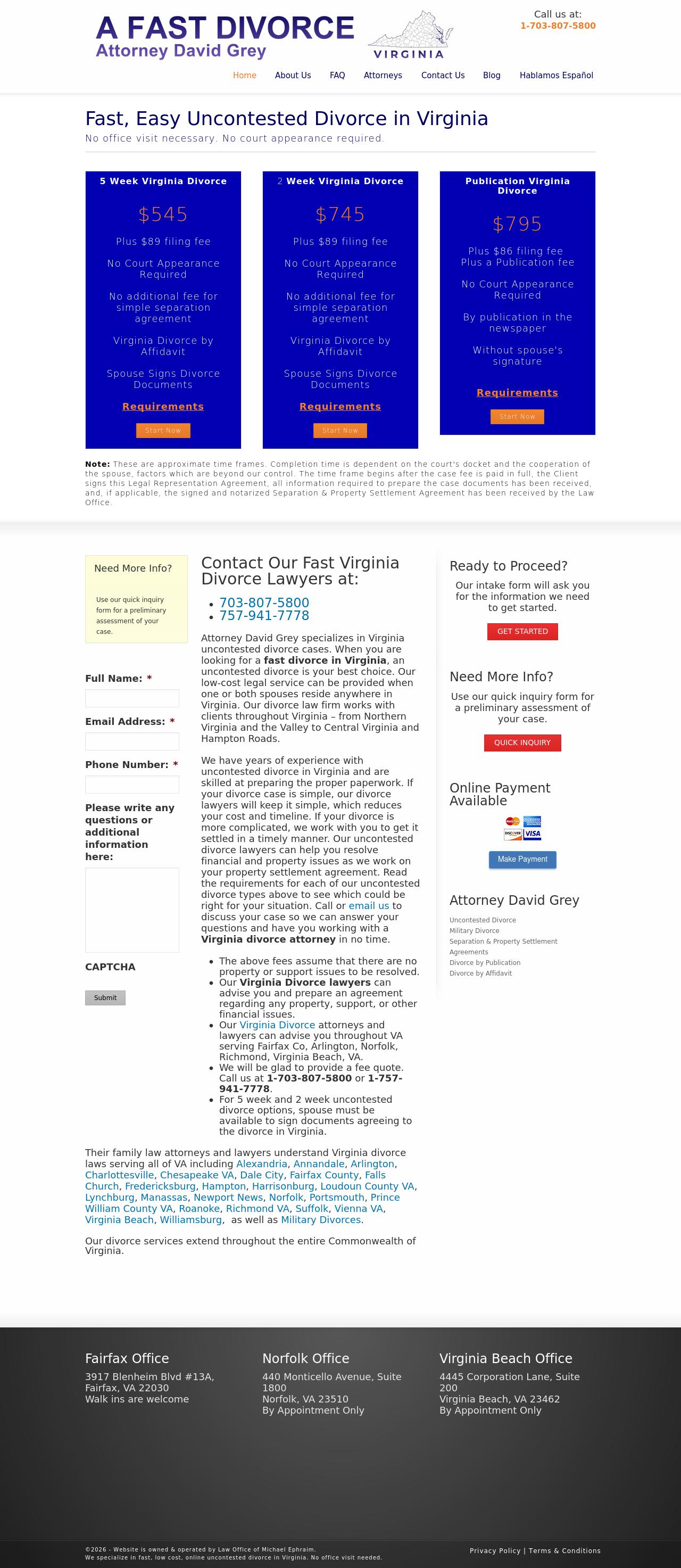 Law Office of Michael Ephraim - Fairfax VA Lawyers