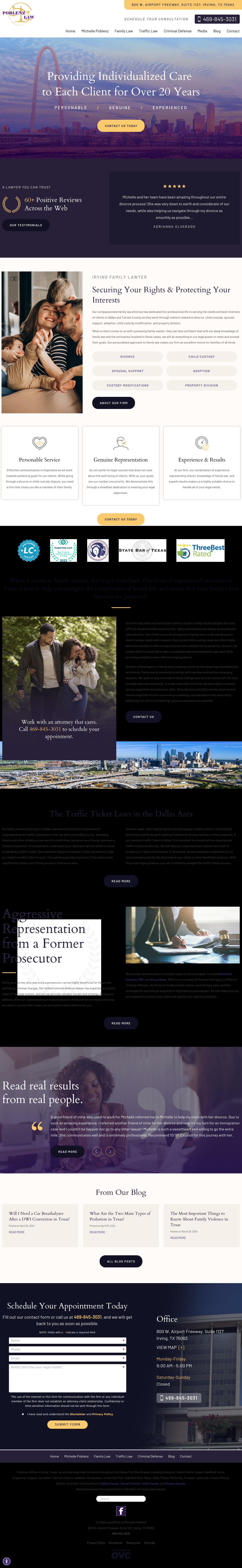 Law Office of Michelle Poblenz - Irving TX Lawyers