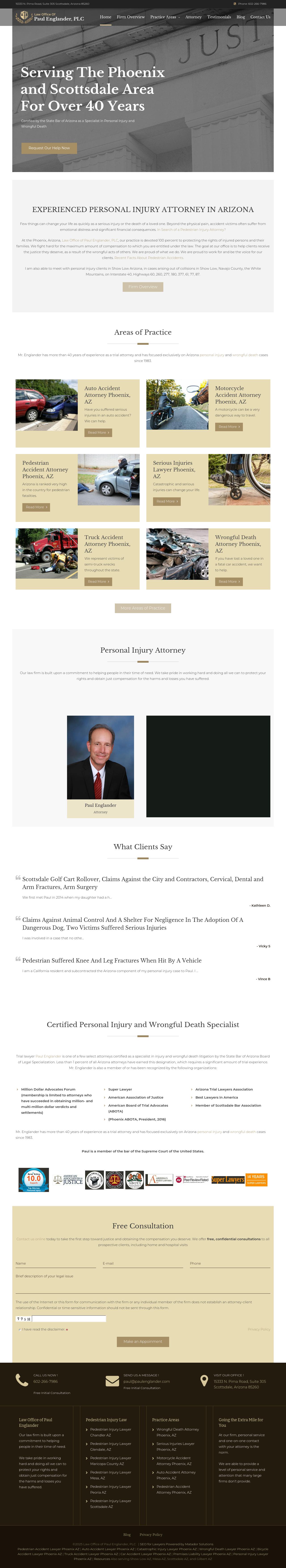 Law Office of Paul Englander, PLC - Phoenix AZ Lawyers