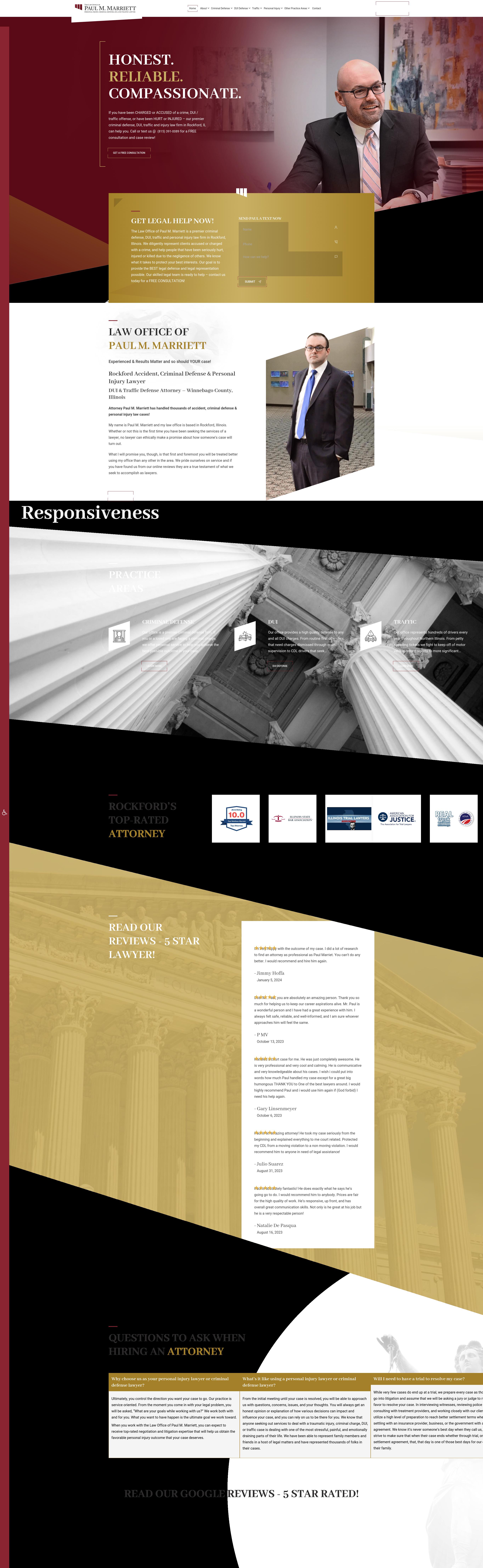 Law Office of Paul M. Marriett - Rockford IL Lawyers